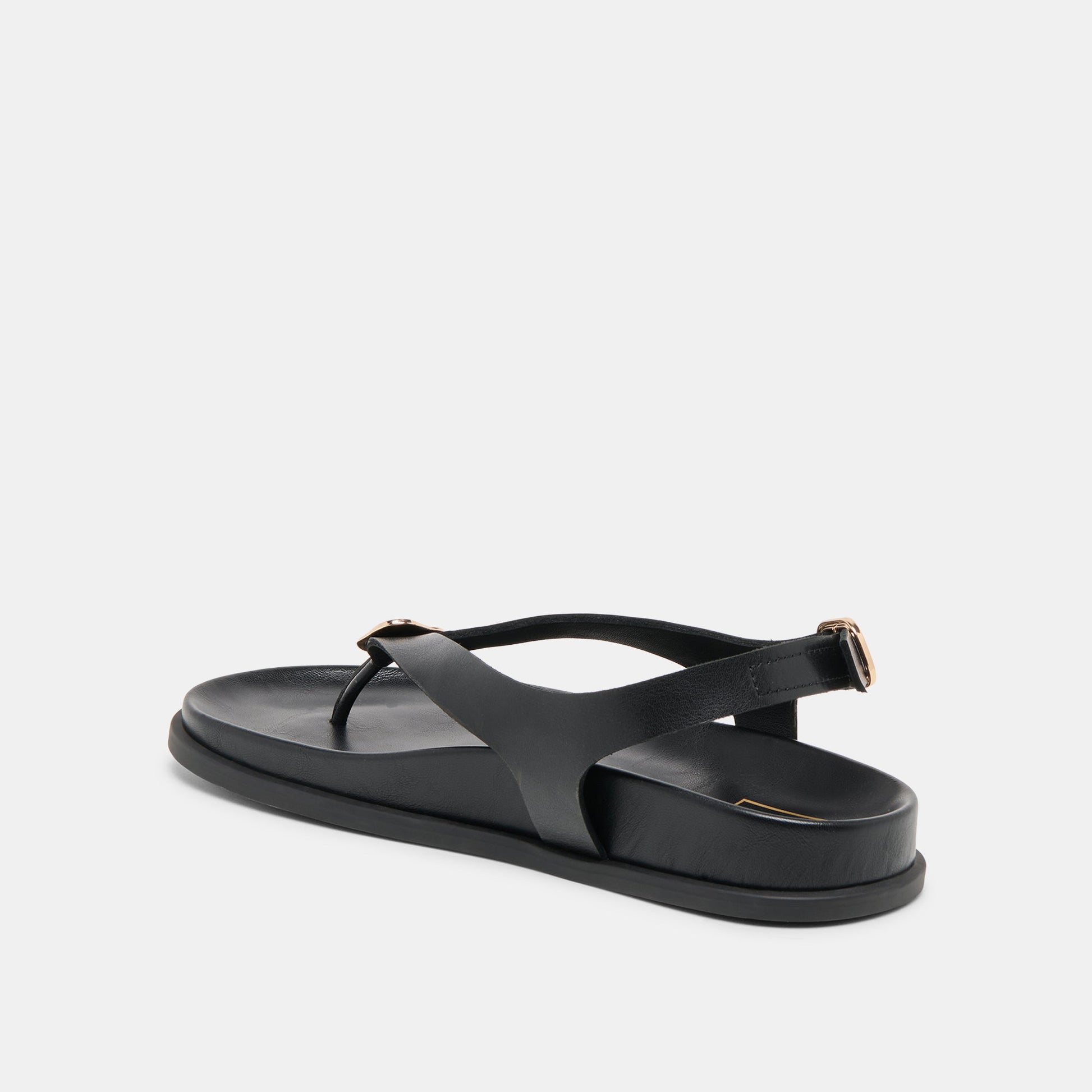 Jony Black Leather Sandals Dolce Vita Discount