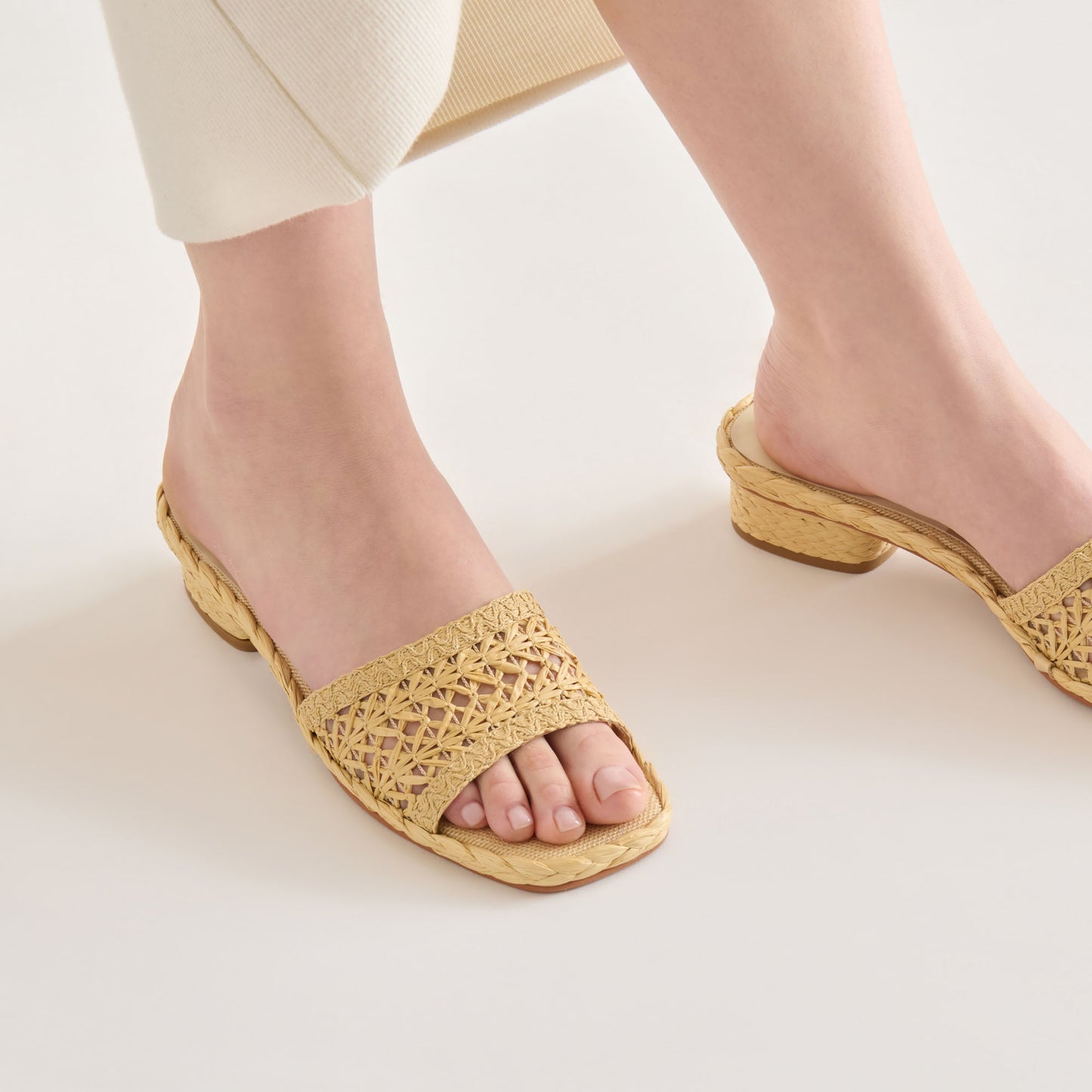 Dixi Lt Natural Cross Hatch Raffia Sandals Dolce Vita Online
