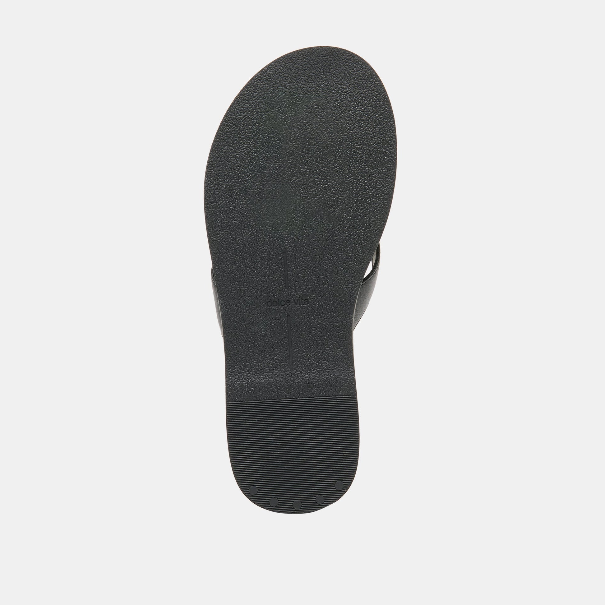 Jaina Black Leather Sandals Dolce Vita On sale