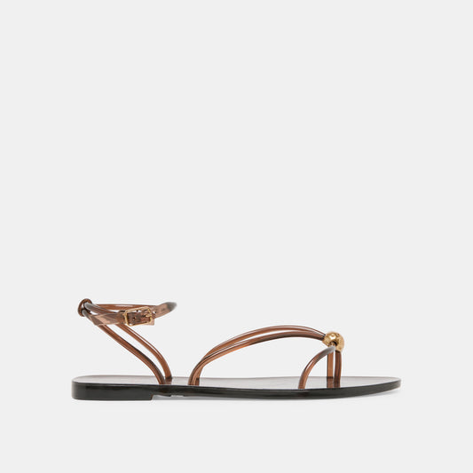 Kenley Vinyl Chocolate Jelly Sandals Dolce Vita For sale