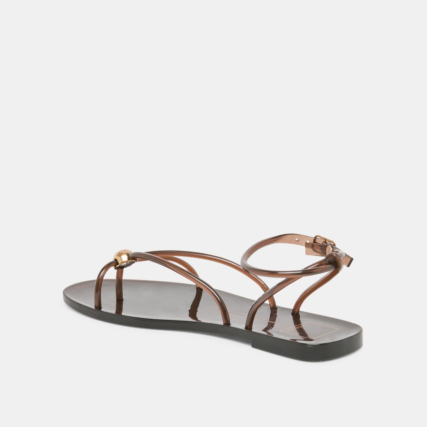 Kenley Vinyl Chocolate Jelly Sandals Dolce Vita For sale