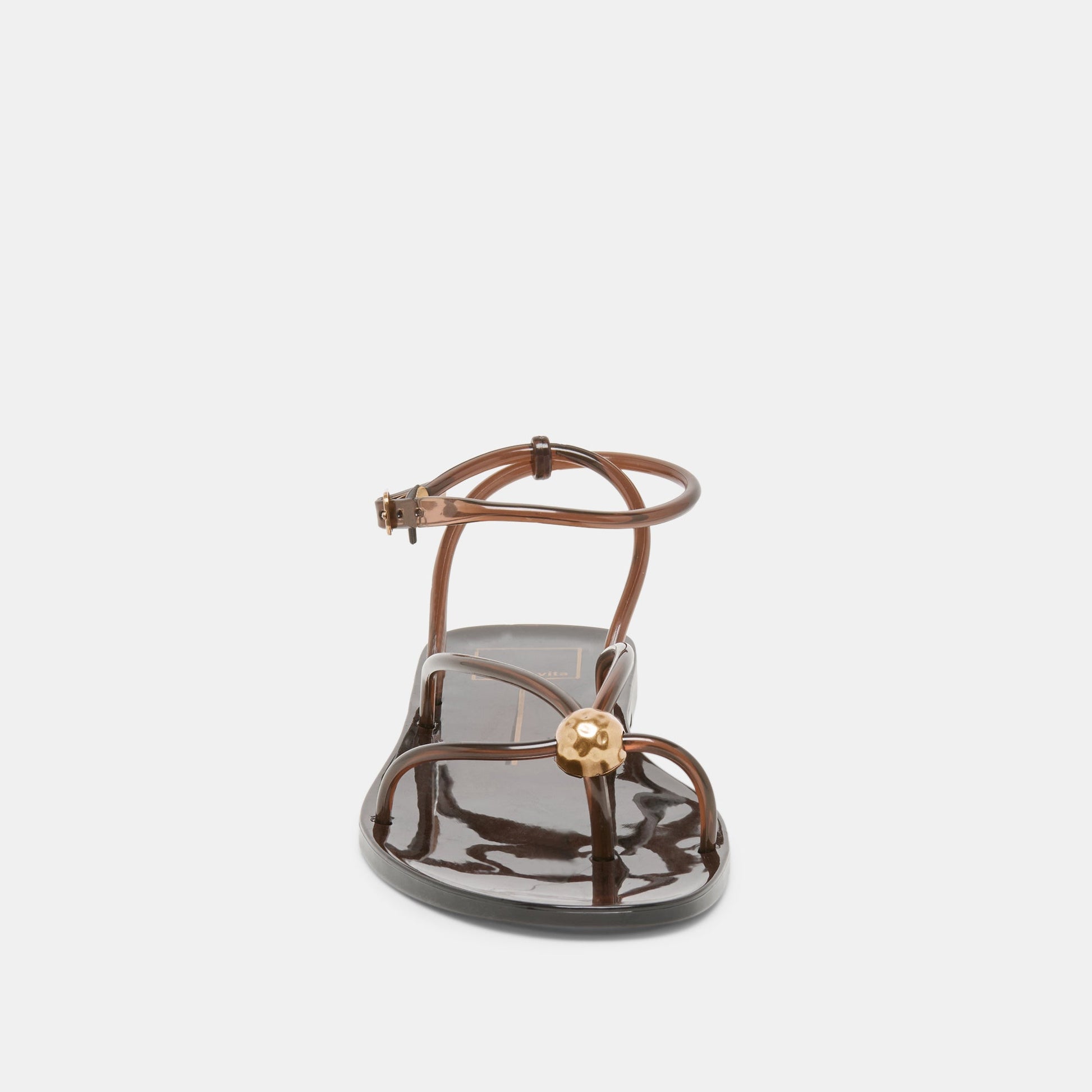 Kenley Vinyl Chocolate Jelly Sandals Dolce Vita For sale