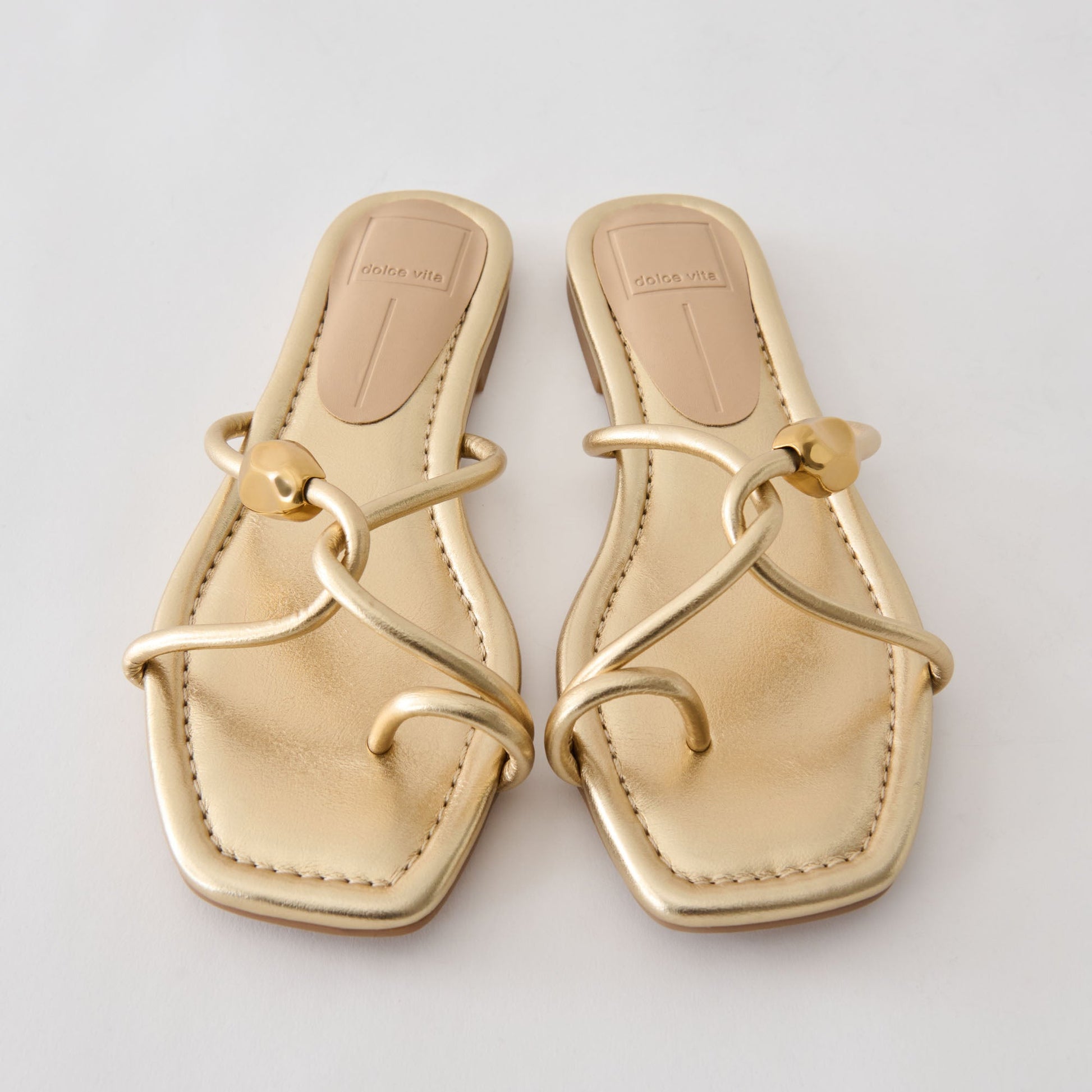 Louiz Gold Stella Sandals Dolce Vita Discount