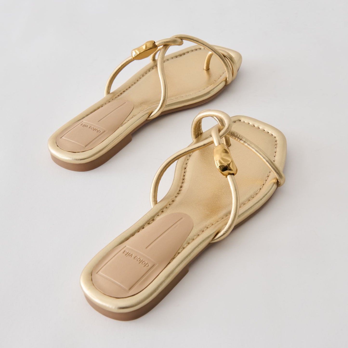 Louiz Gold Stella Sandals Dolce Vita Discount