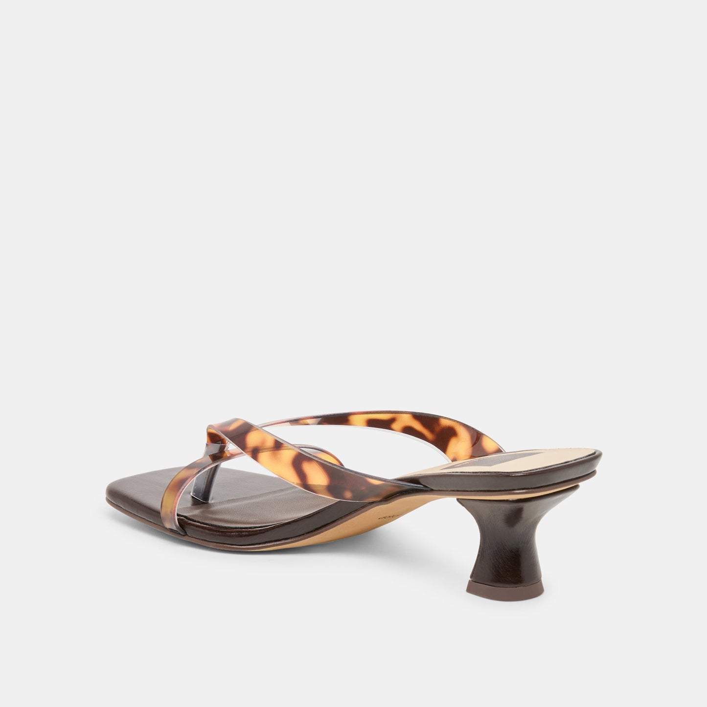 Brevel Vinyl Tortoise Jelly Heels Dolce Vita Sale