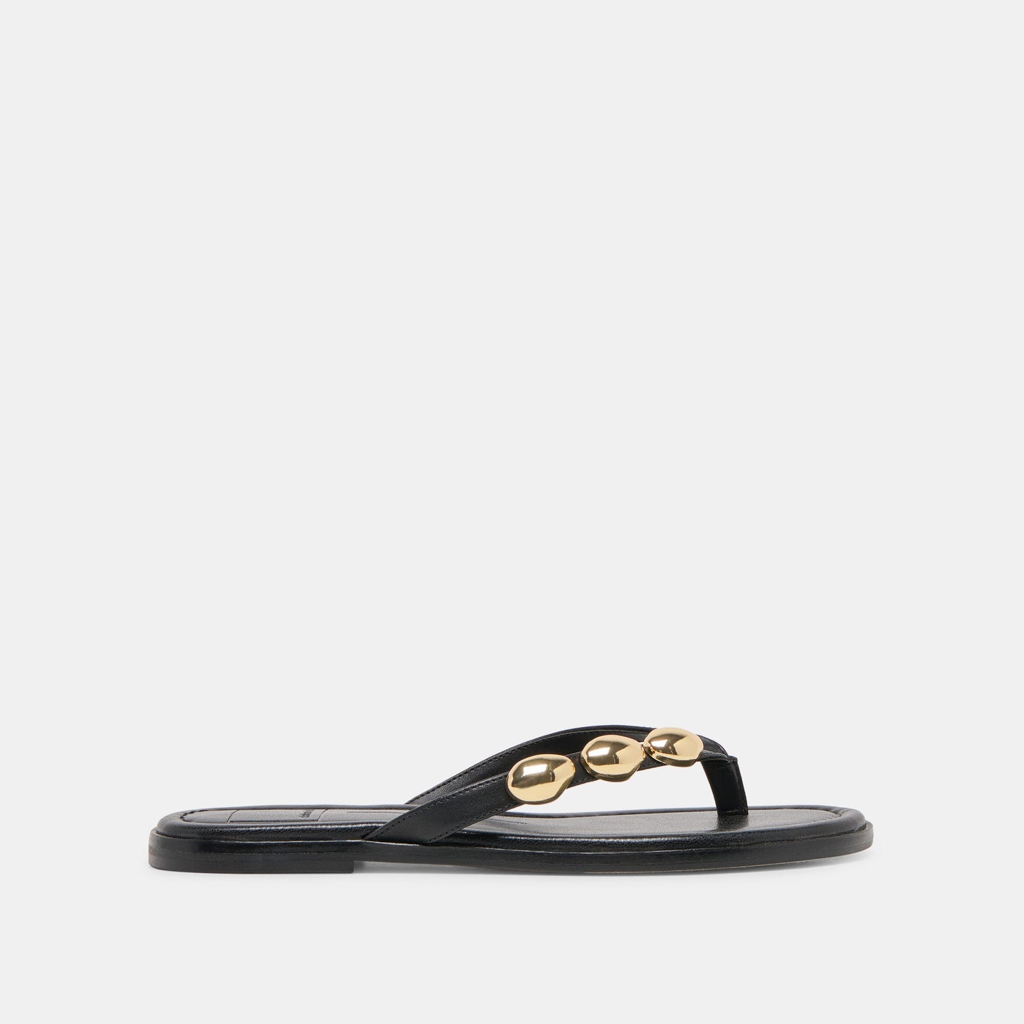 Juny Black Leather Sandals Dolce Vita Sale