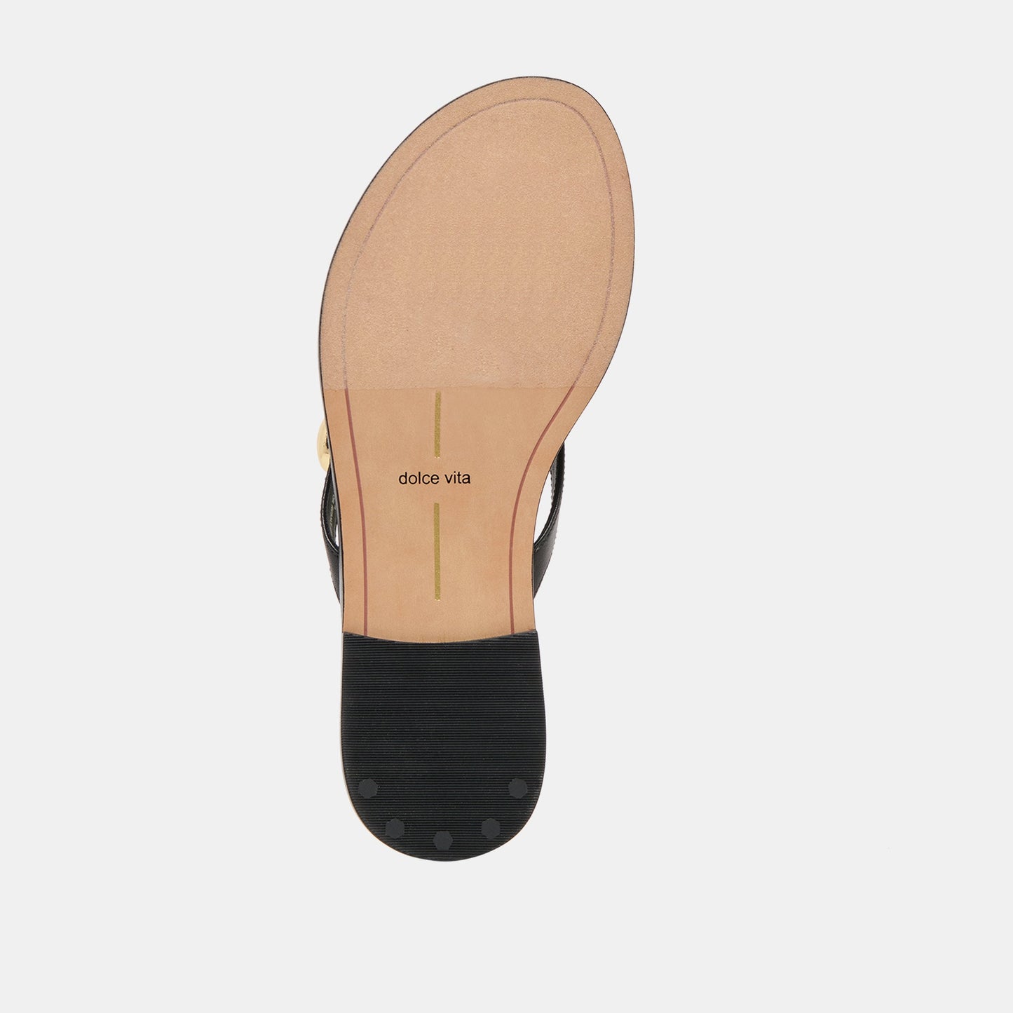 Juny Black Leather Sandals Dolce Vita Sale