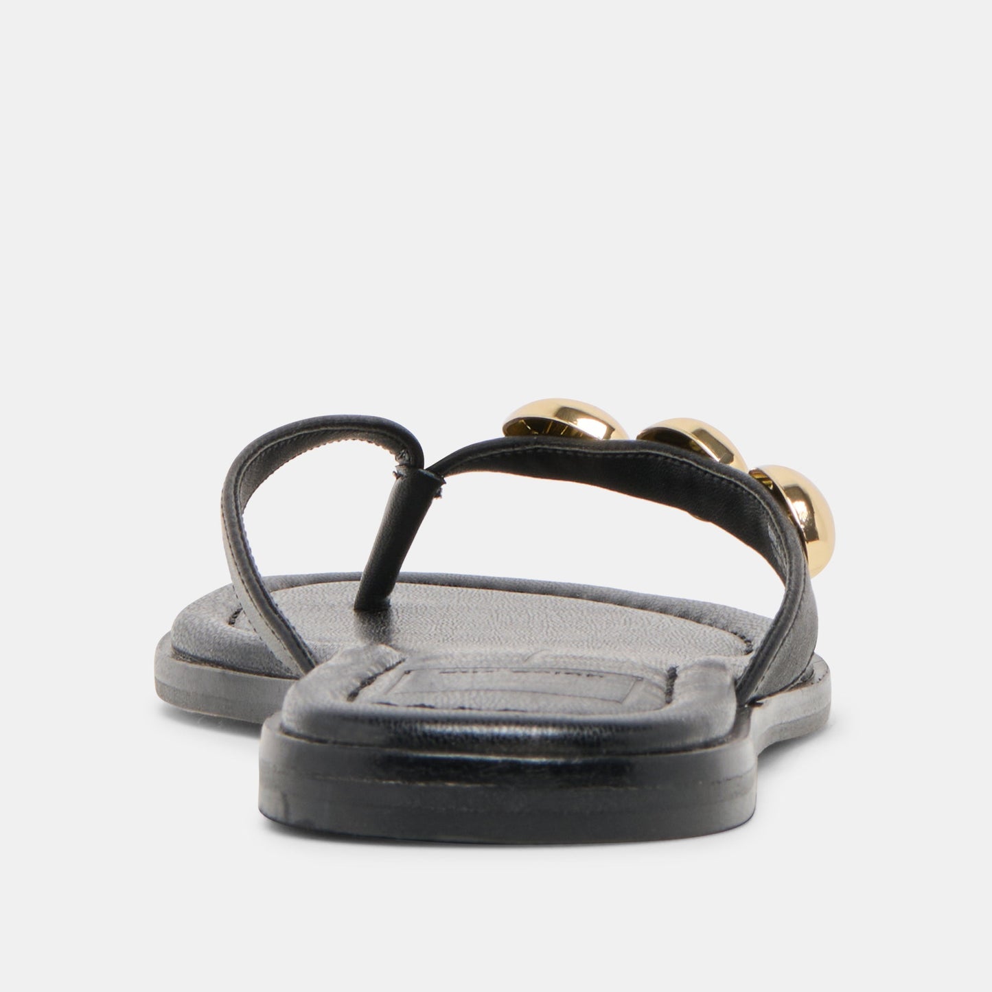 Juny Black Leather Sandals Dolce Vita Sale