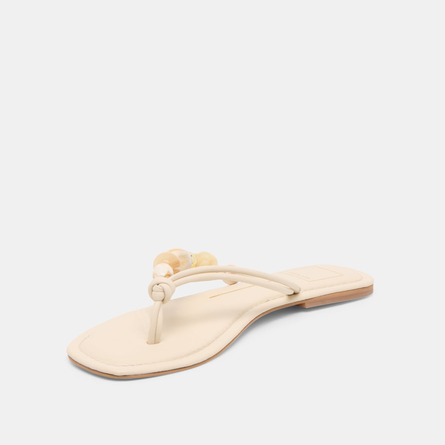 Cely Ivory Leather Sandals Dolce Vita On sale