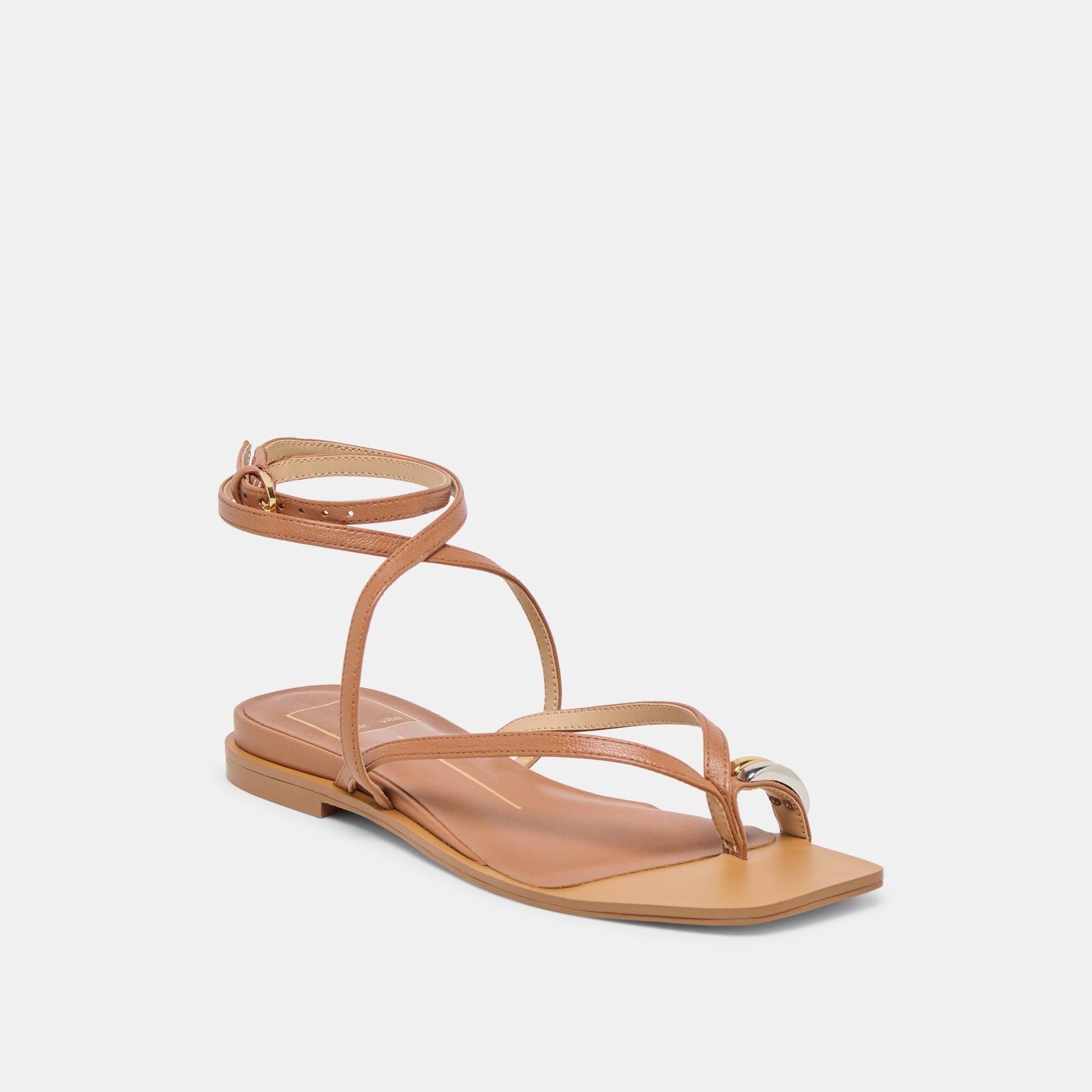 Tyrice Espresso Leather Sandals Dolce Vita us