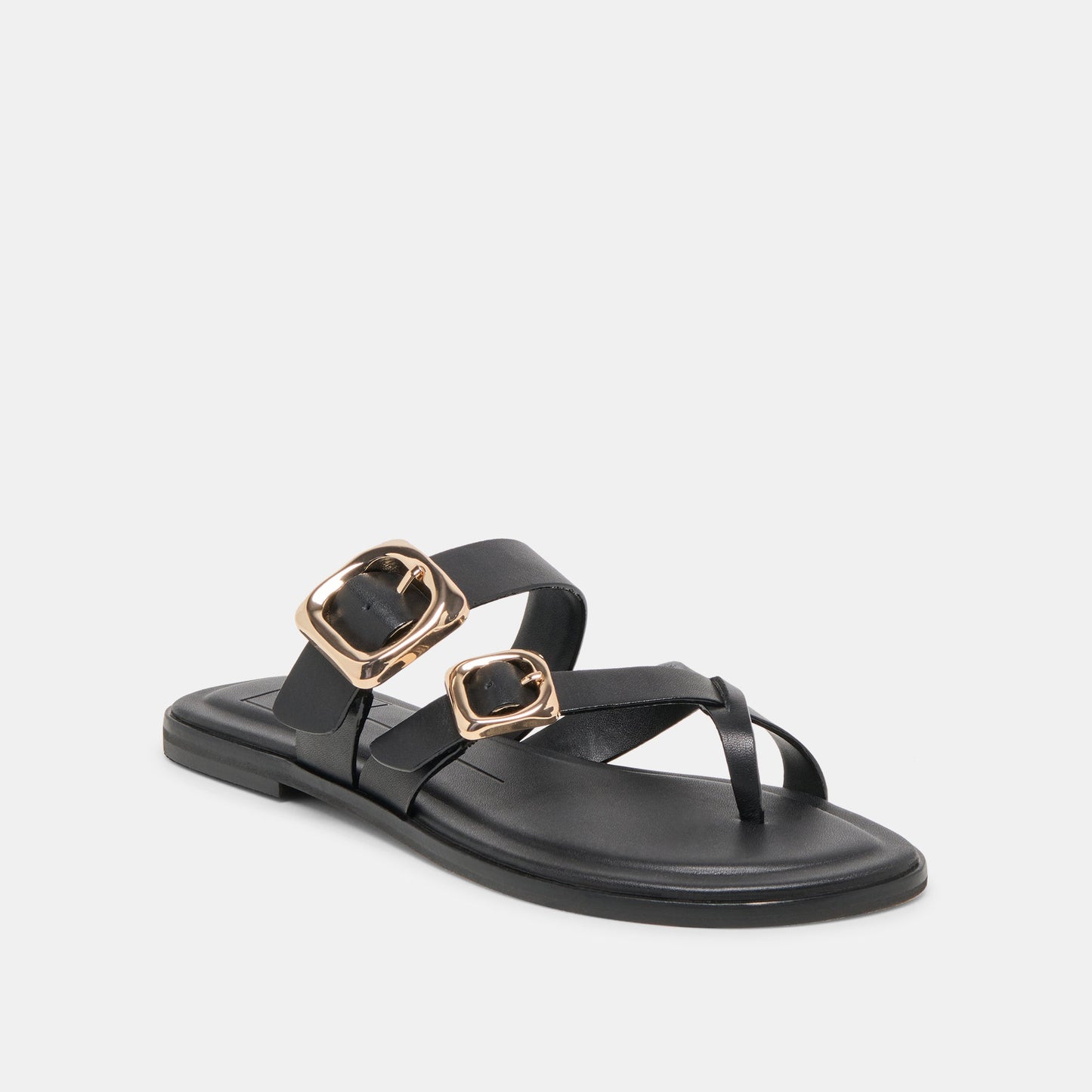 Shore Black Leather Sandals Dolce Vita Discount