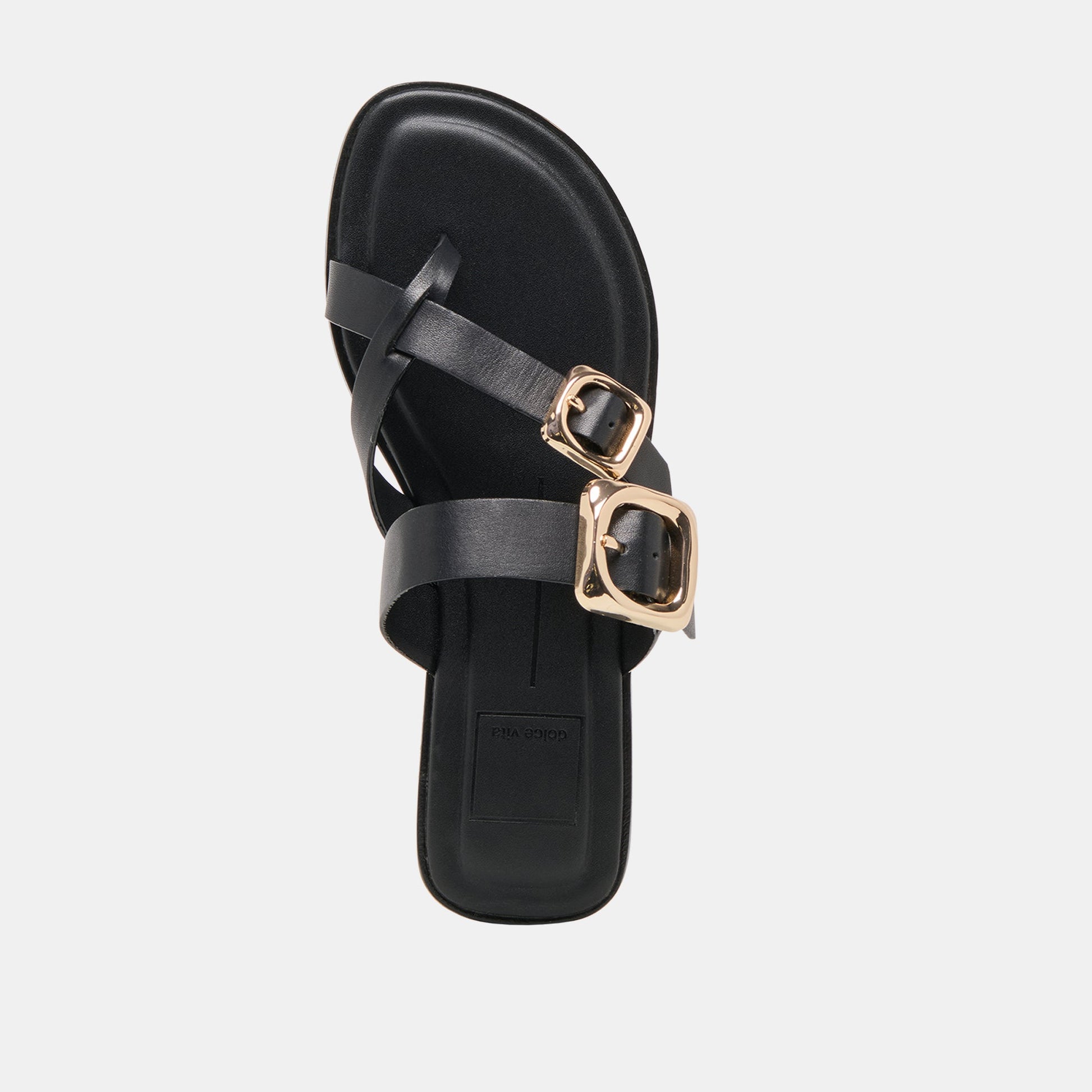 Shore Black Leather Sandals Dolce Vita Discount