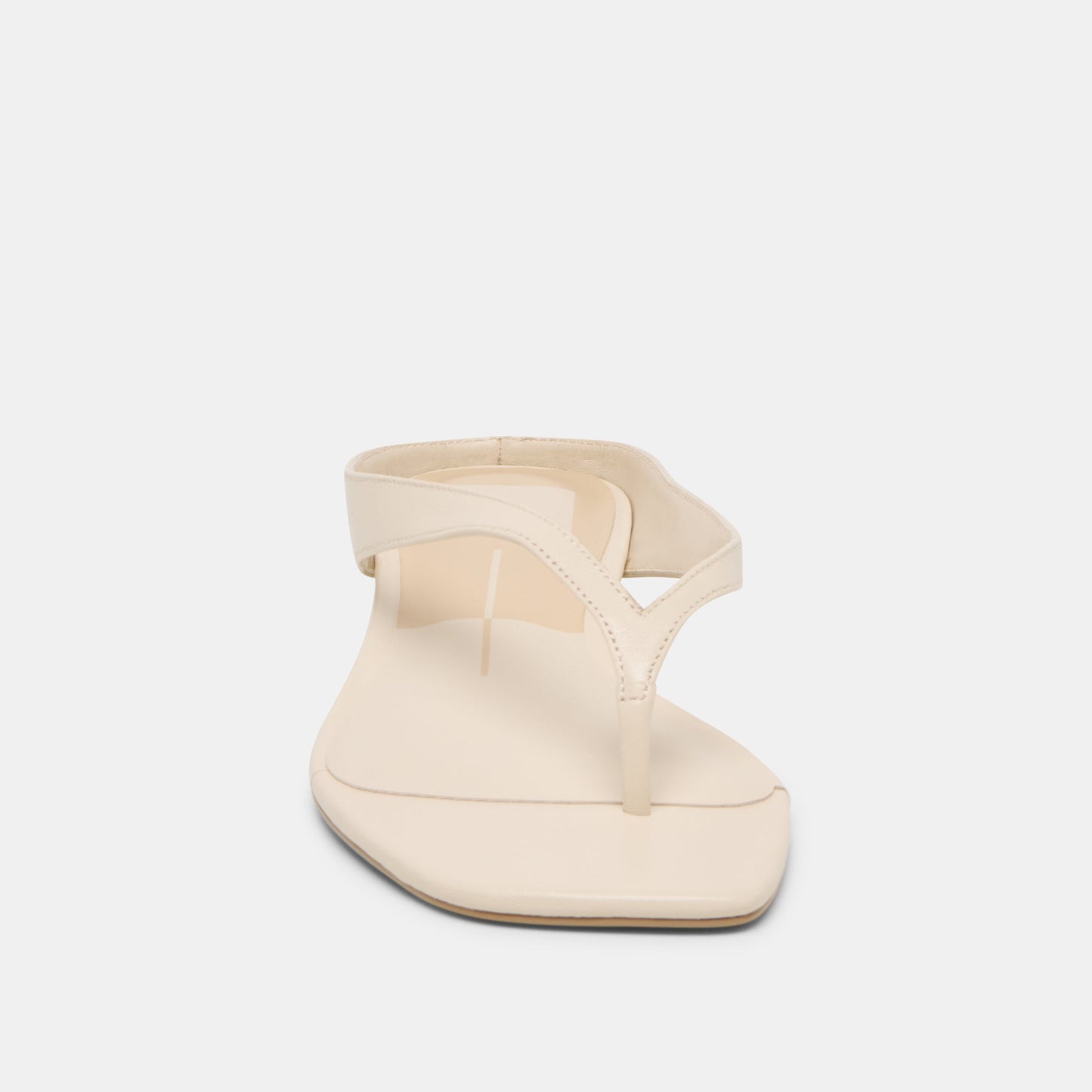 GIZEL Bone Leather Thong Square-Toe Sandals Dolce Vita Sale