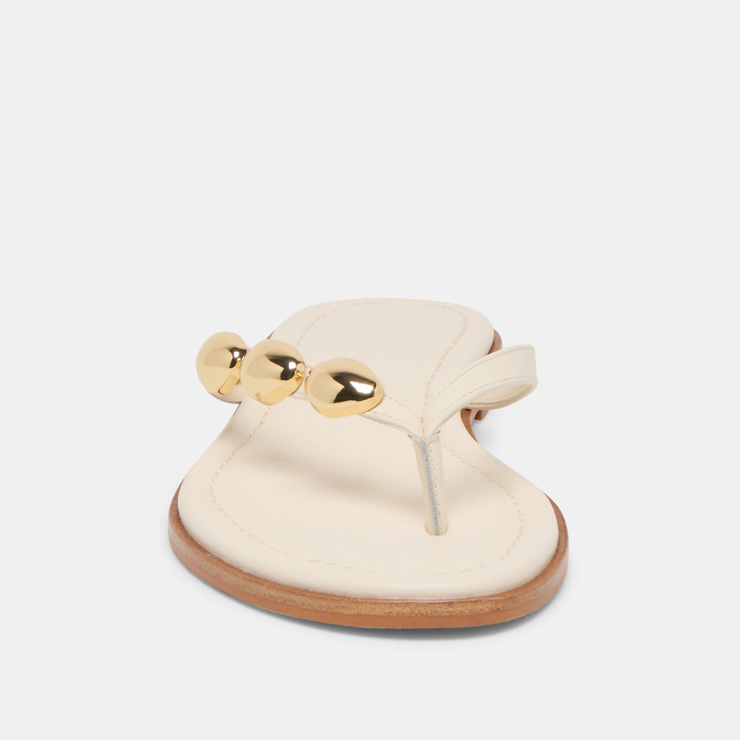 Juny Off White Leather Sandals Dolce Vita For sale