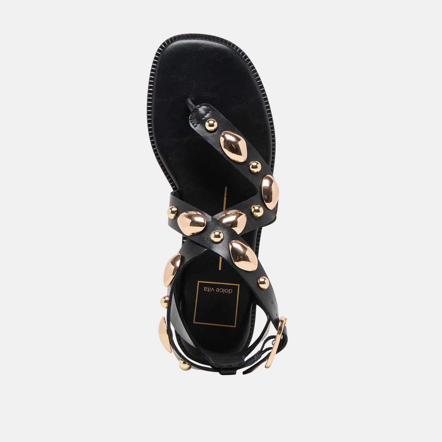 Jayde Black Leather Sandals Dolce Vita Online