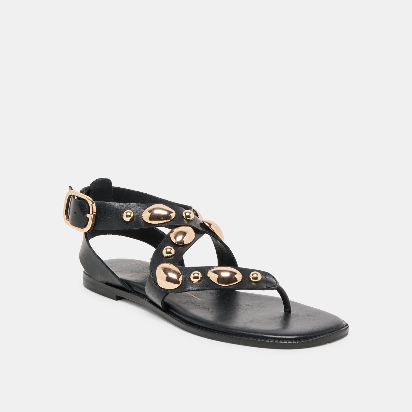 Jayde Black Leather Sandals Dolce Vita Online