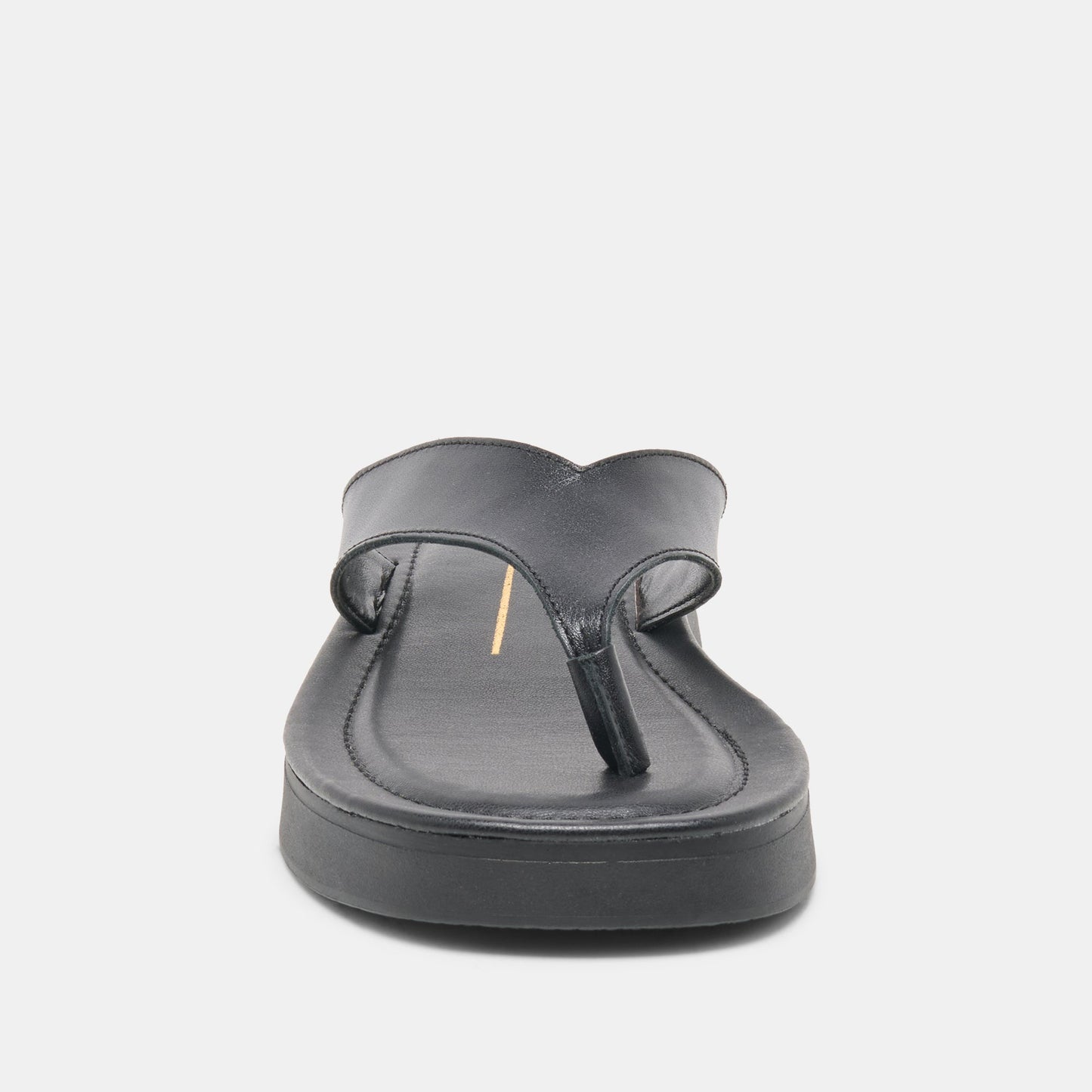 BLAYZE Black Leather Platform Flip-Flop Sandals Dolce Vita On sale
