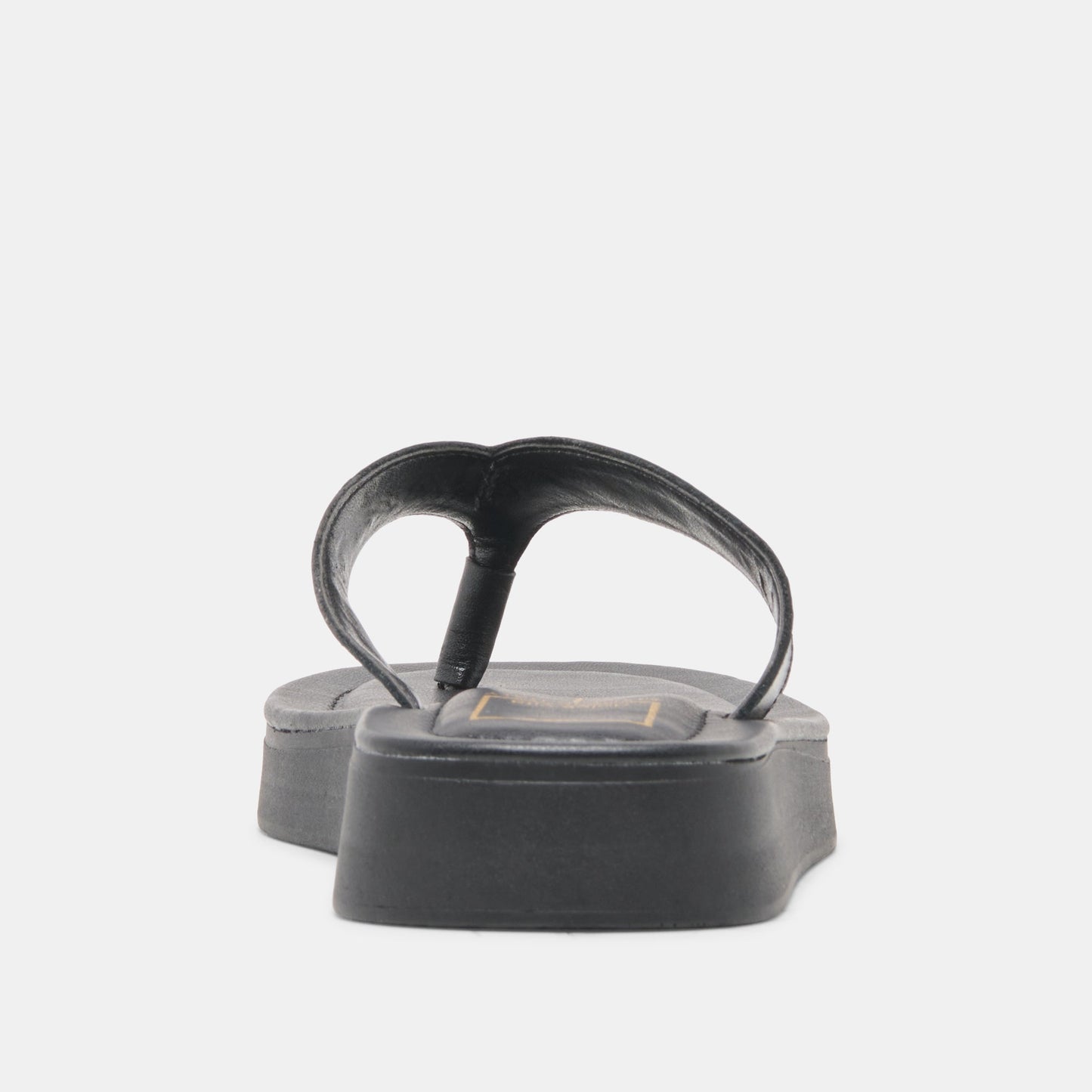 BLAYZE Black Leather Platform Flip-Flop Sandals Dolce Vita On sale