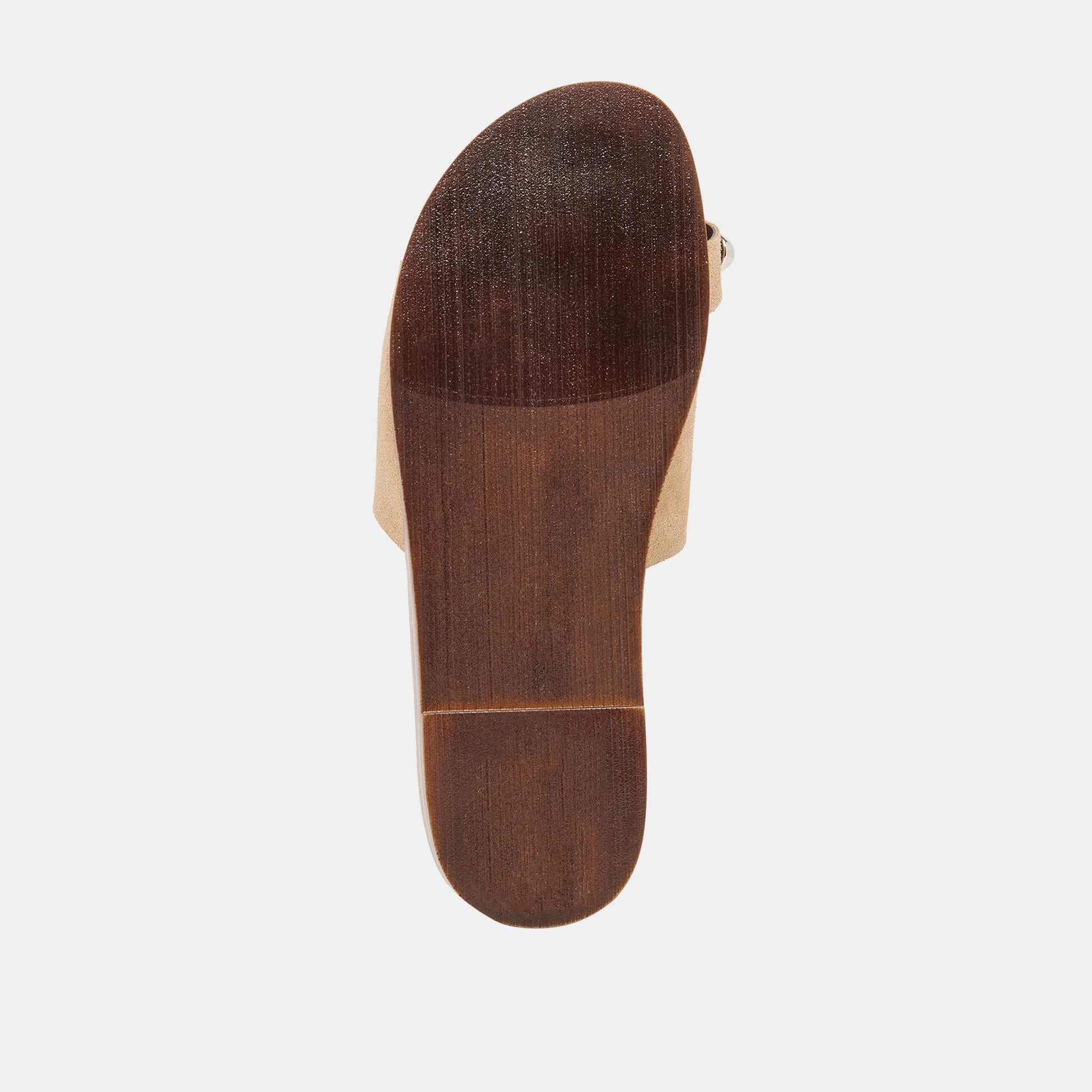 MOXY Sand Suede Metal Detail Open-Toe Sandals Dolce Vita For sale