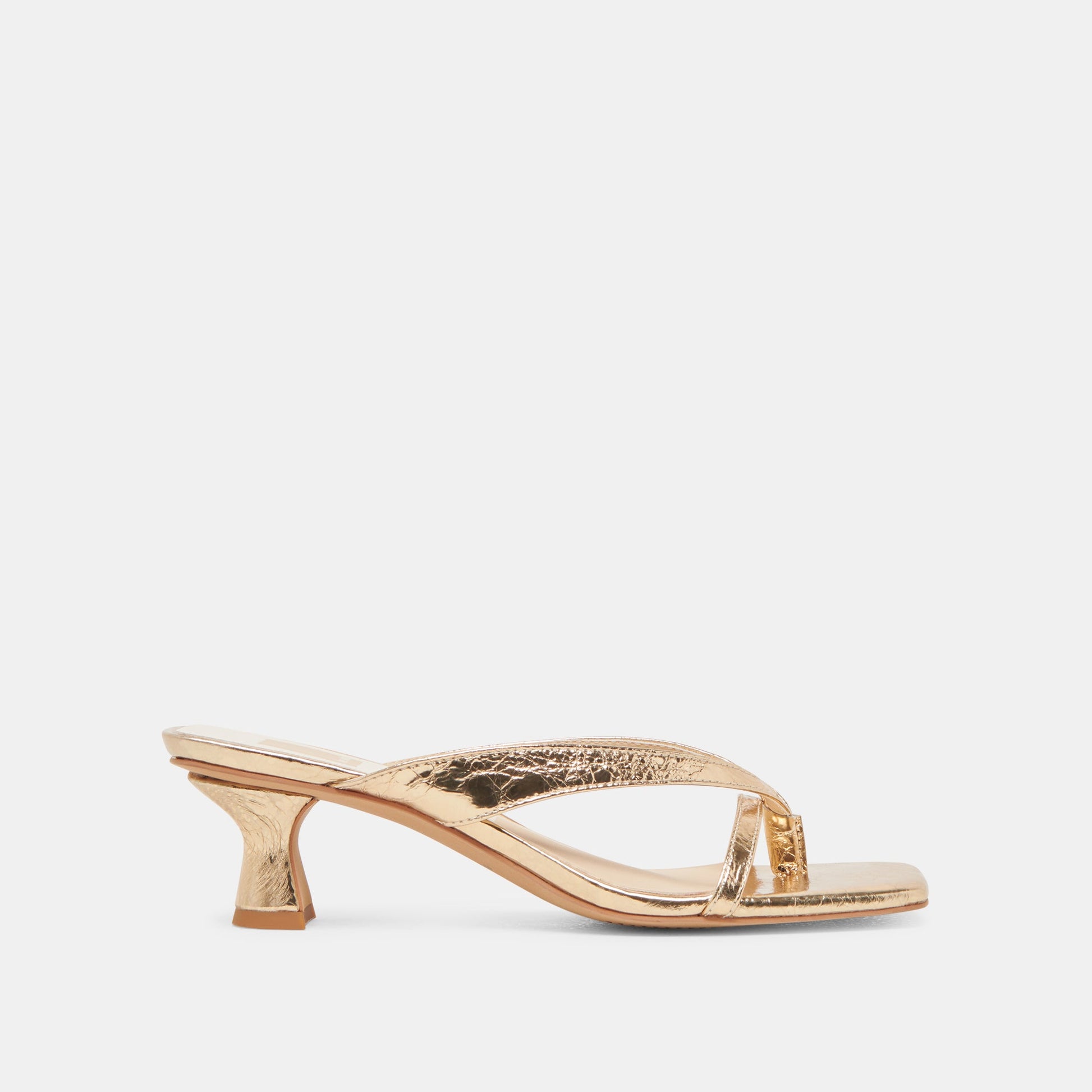 BREVEL HEELS GOLD DISTRESSED LEATHER
 – Dolce Vita Dolce Vita New