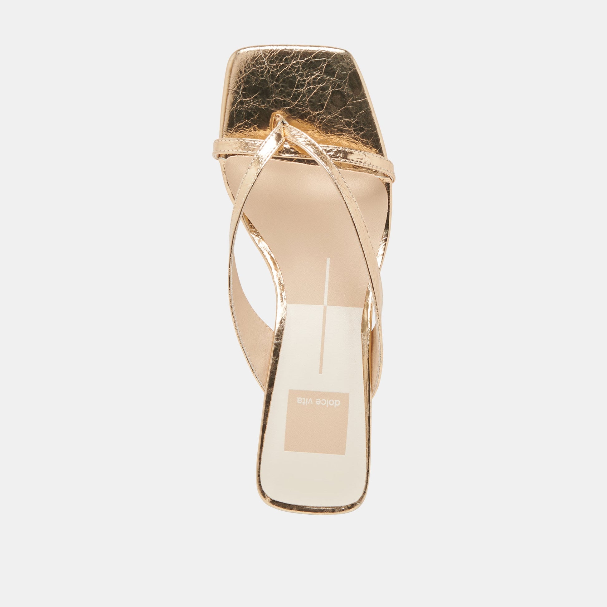 BREVEL HEELS GOLD DISTRESSED LEATHER
 – Dolce Vita Dolce Vita New