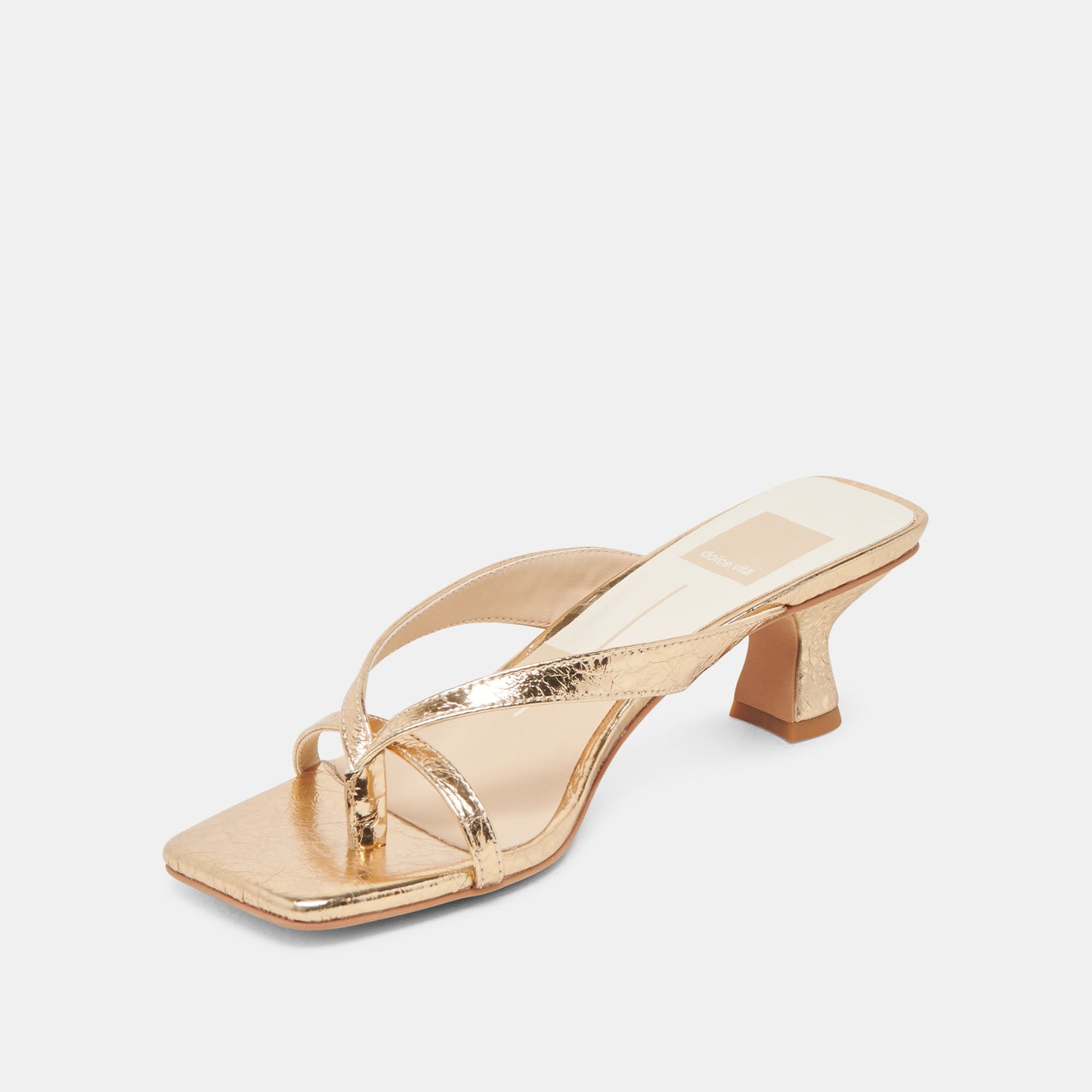BREVEL HEELS GOLD DISTRESSED LEATHER
 – Dolce Vita Dolce Vita New
