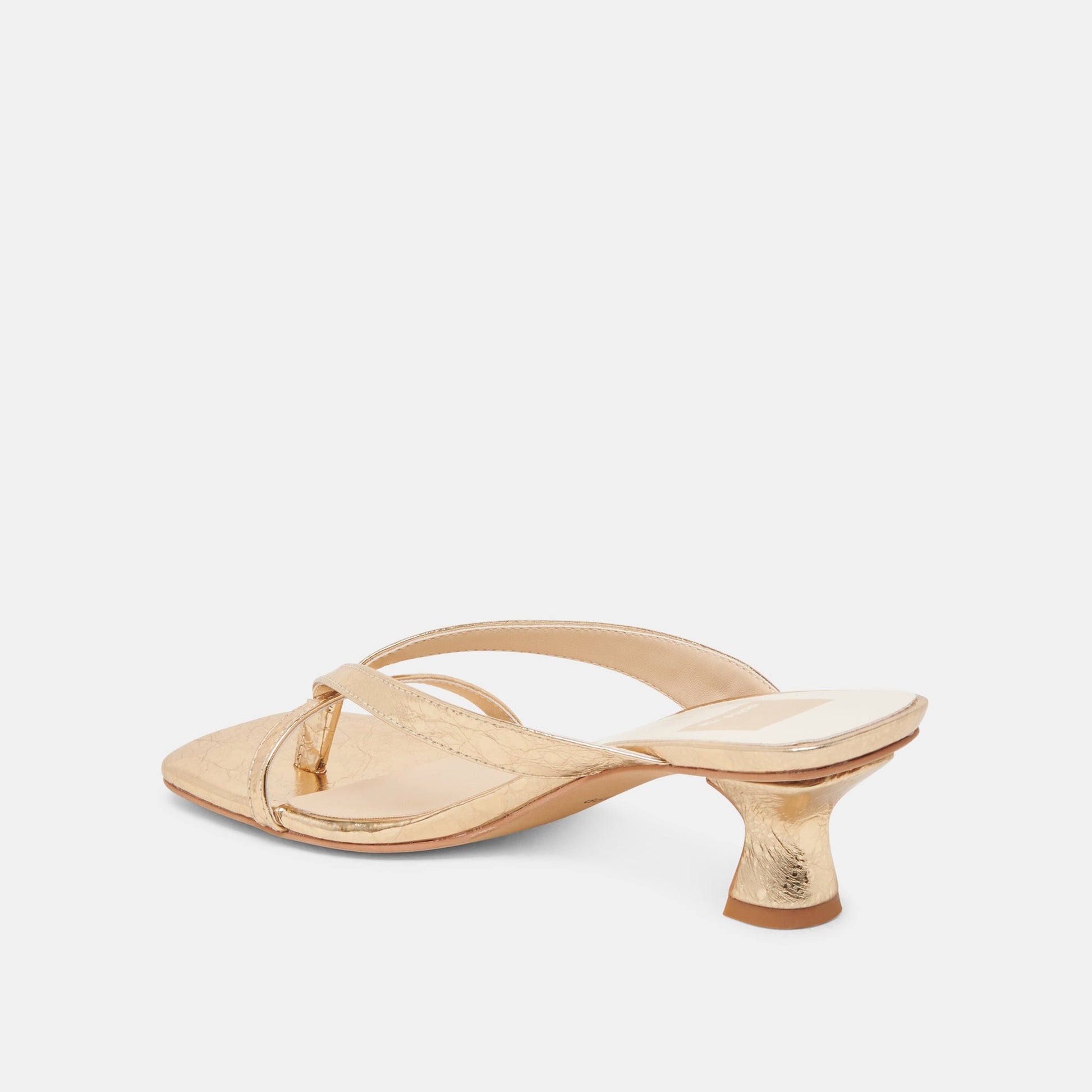 BREVEL HEELS GOLD DISTRESSED LEATHER
 – Dolce Vita Dolce Vita New
