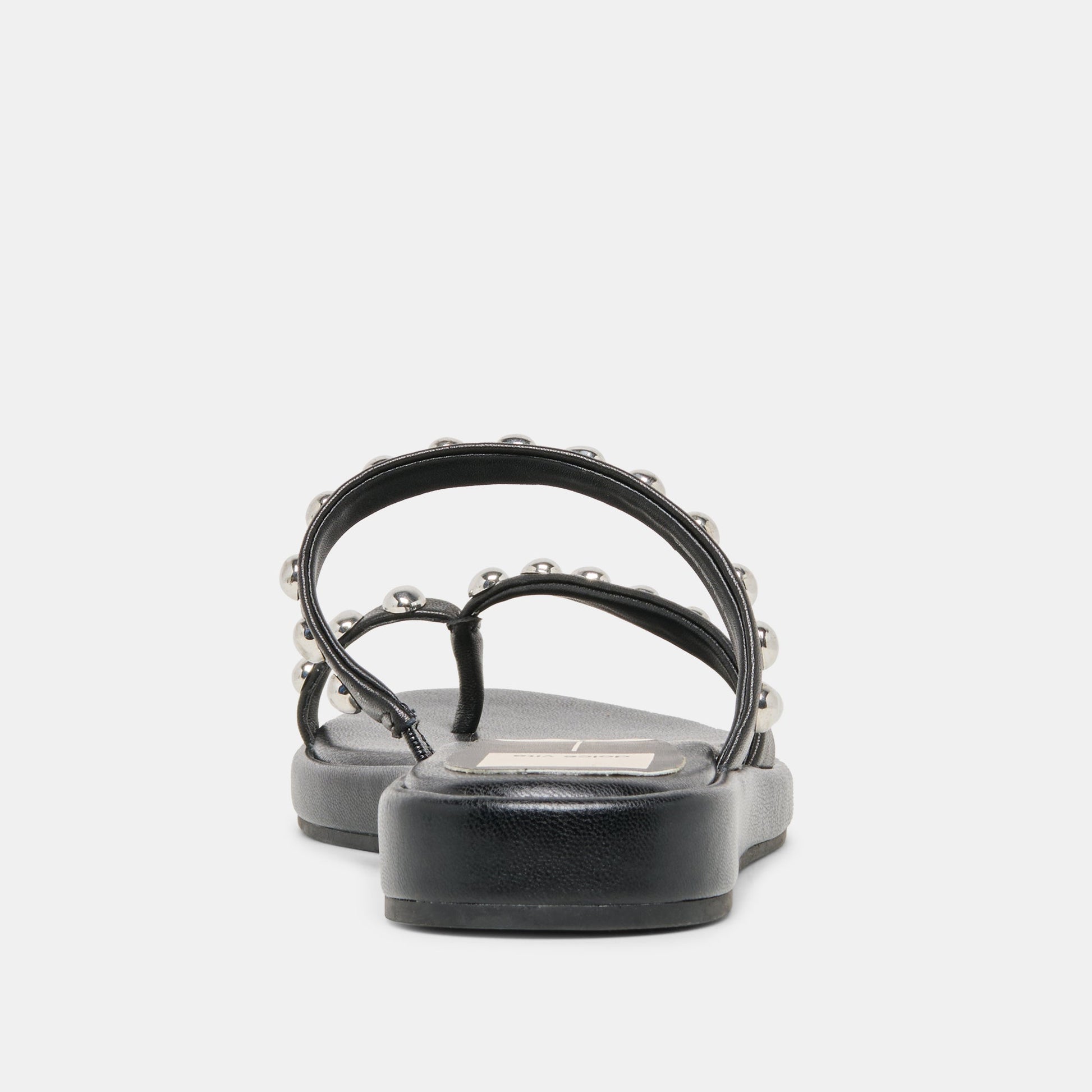 Amary Stud Black Leather Sandals Dolce Vita On sale