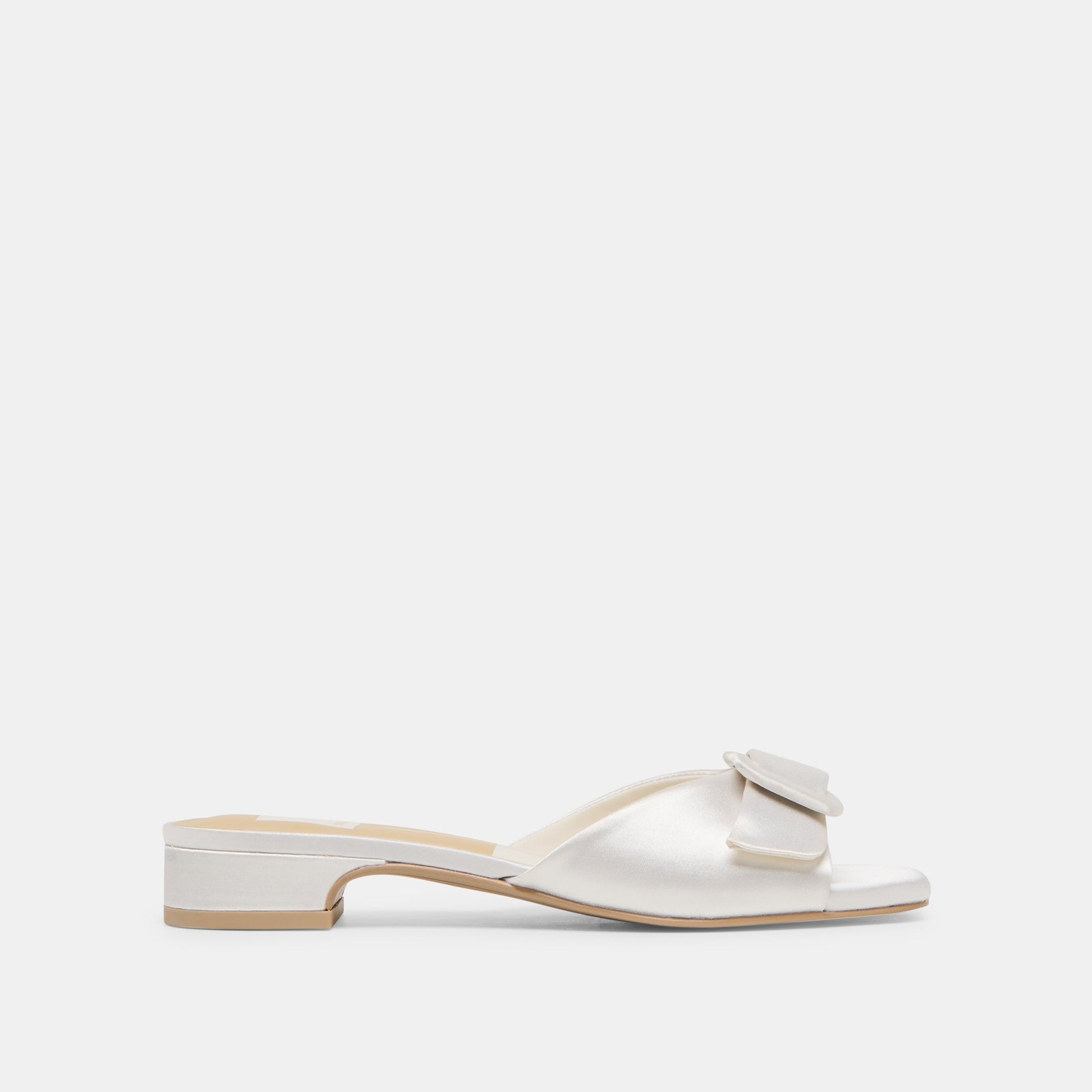 Edina True White Satin Sandals Dolce Vita Online