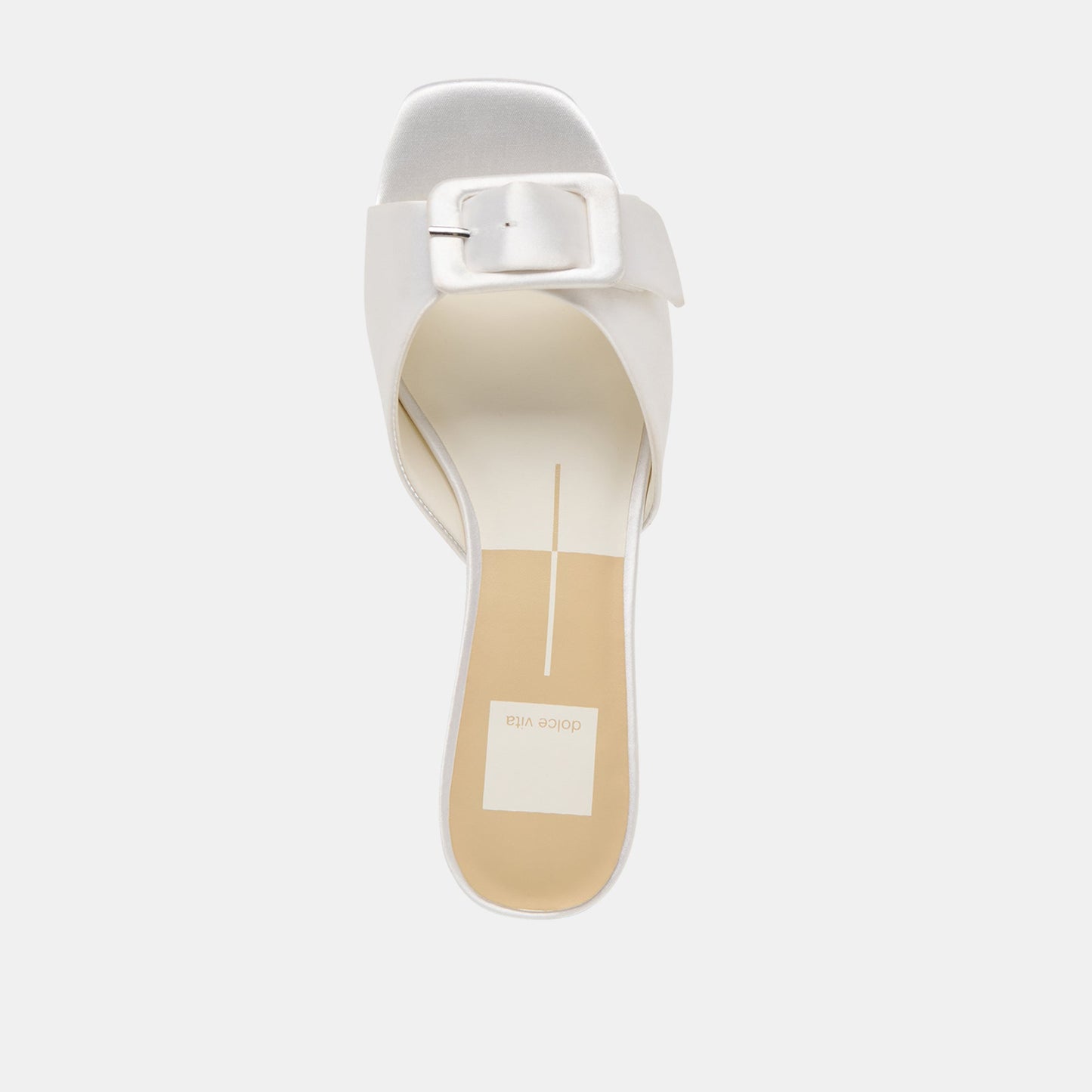 Edina True White Satin Sandals Dolce Vita Online