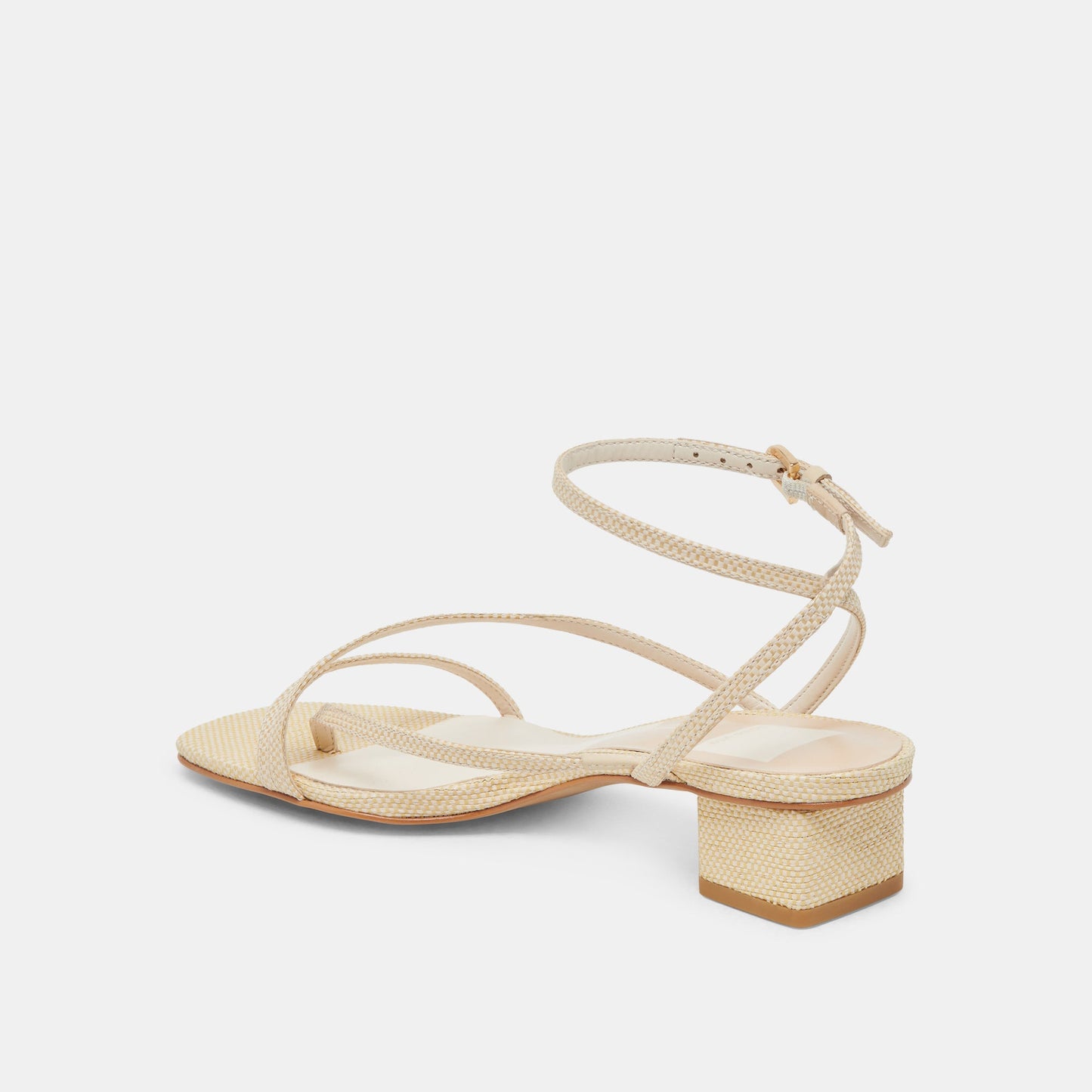 Karlos Wide Natural Woven Raffia Sandals Dolce Vita Discount