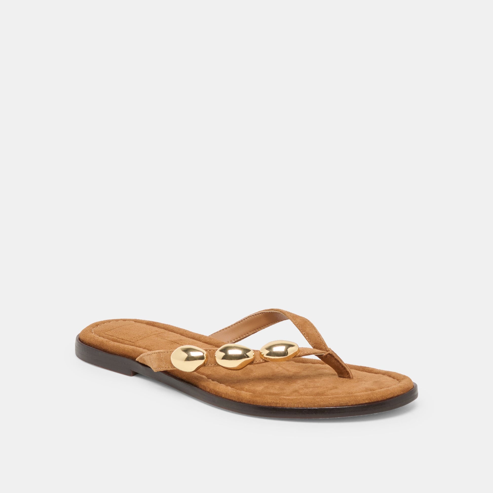 Juny Teak Suede Sandals Dolce Vita us