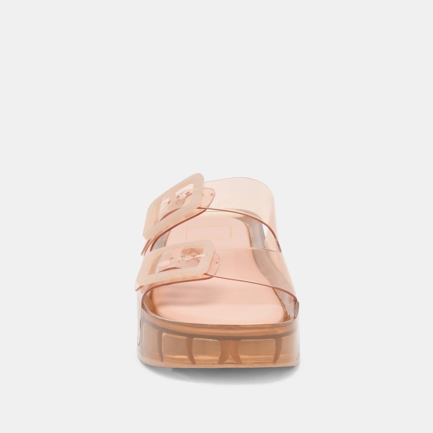 JULIO X Mocha Vinyl Jelly Platform Sandals Dolce Vita Discount