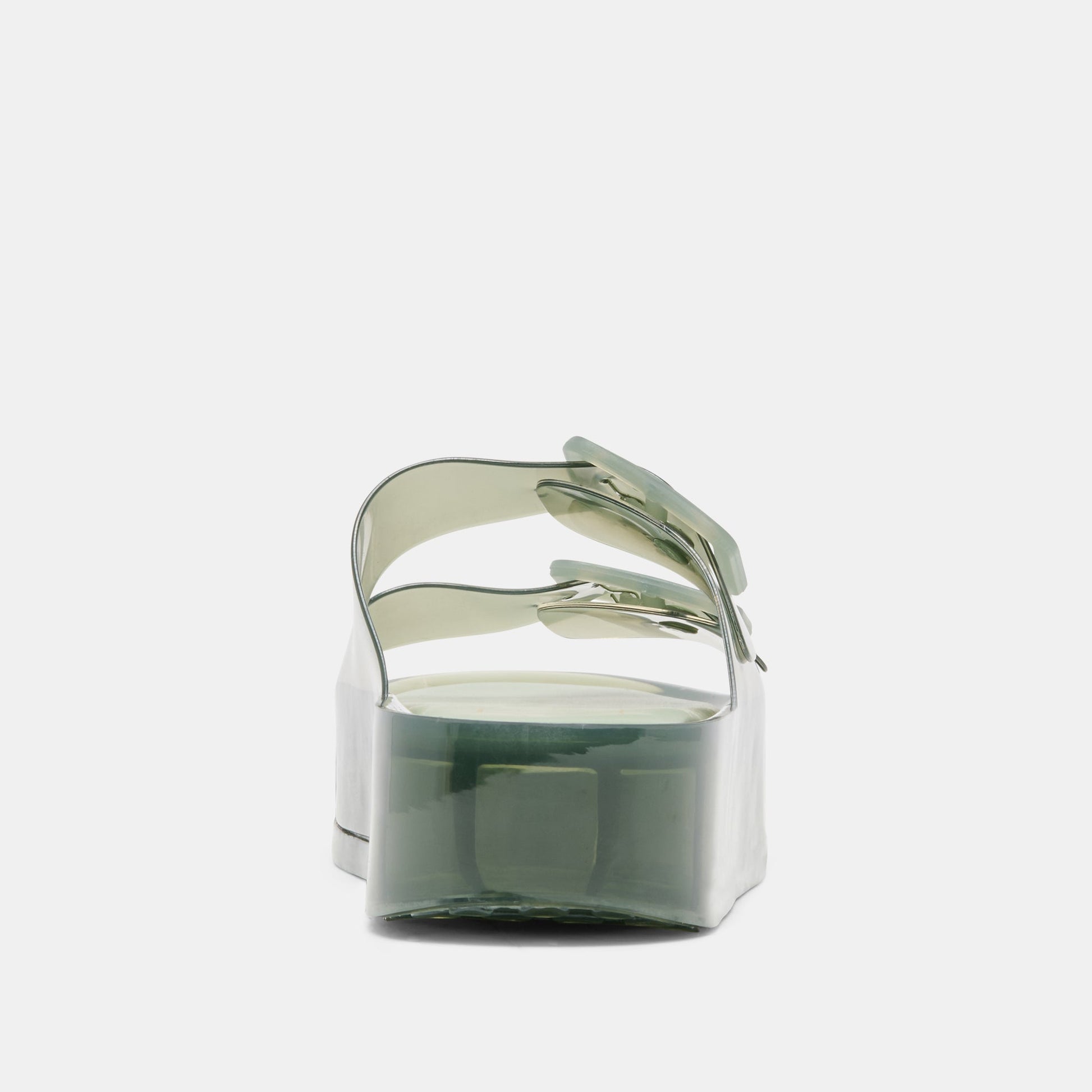JULIO X Olive Vinyl Jelly Platform Sandals Dolce Vita On sale