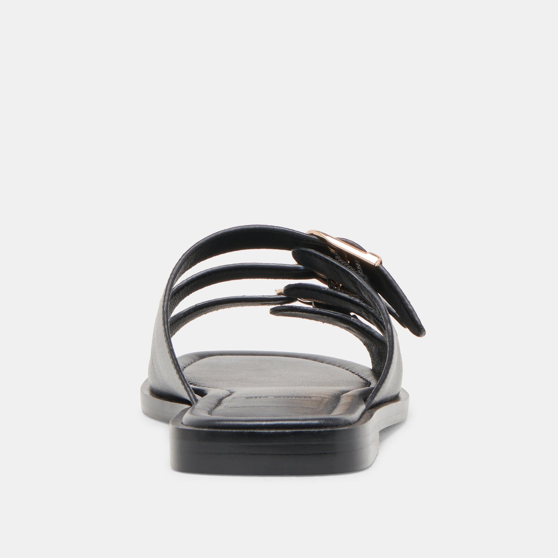 Fin Black Leather Sandals Dolce Vita us