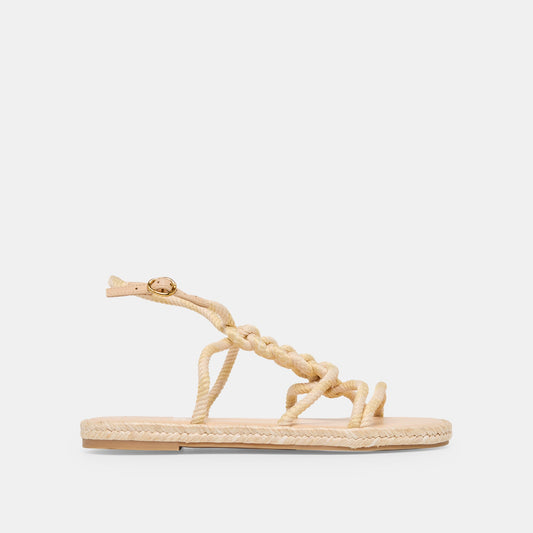 ELYANA Natural Multi Rope Raffia Strappy Sandals Dolce Vita Online