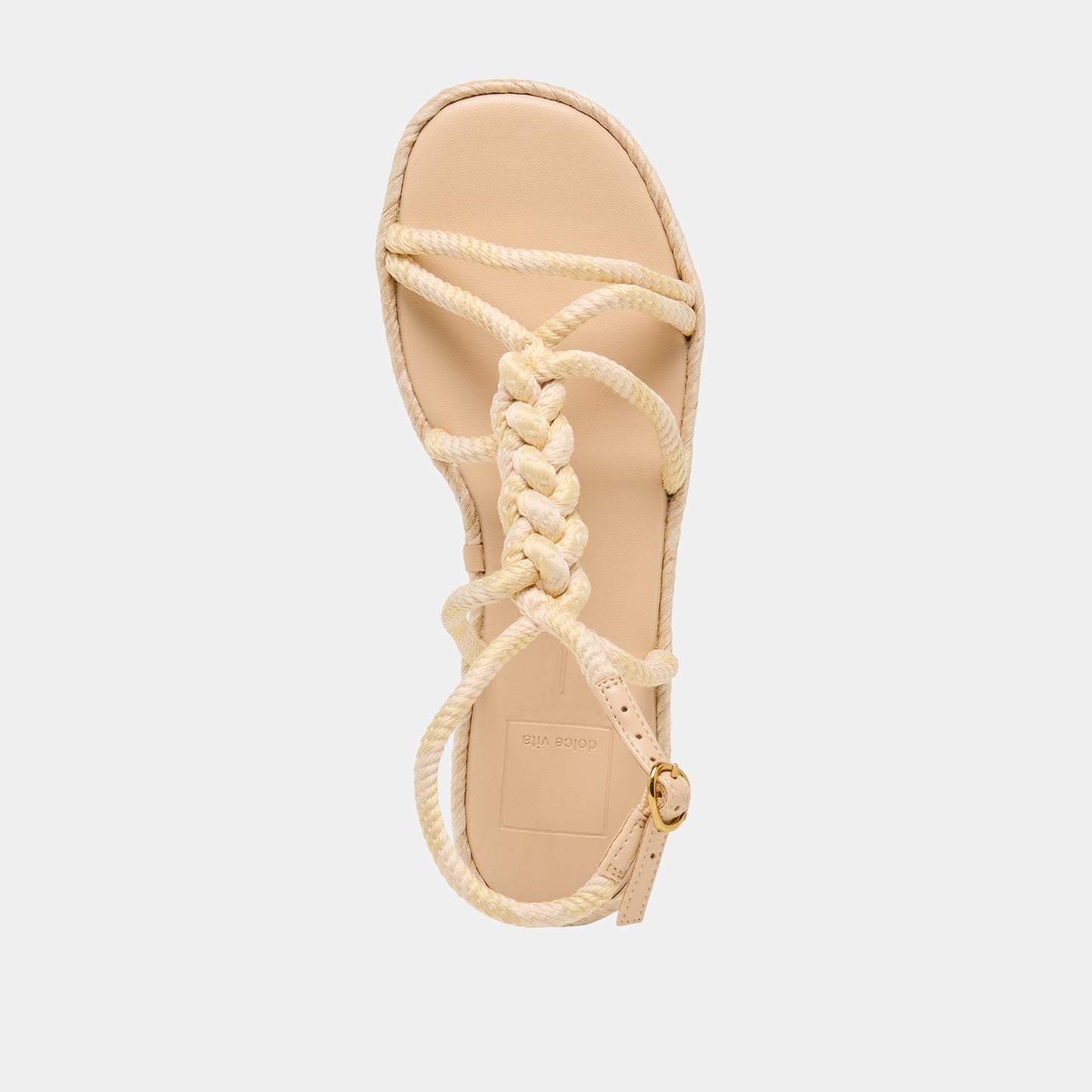 ELYANA Natural Multi Rope Raffia Strappy Sandals Dolce Vita Online