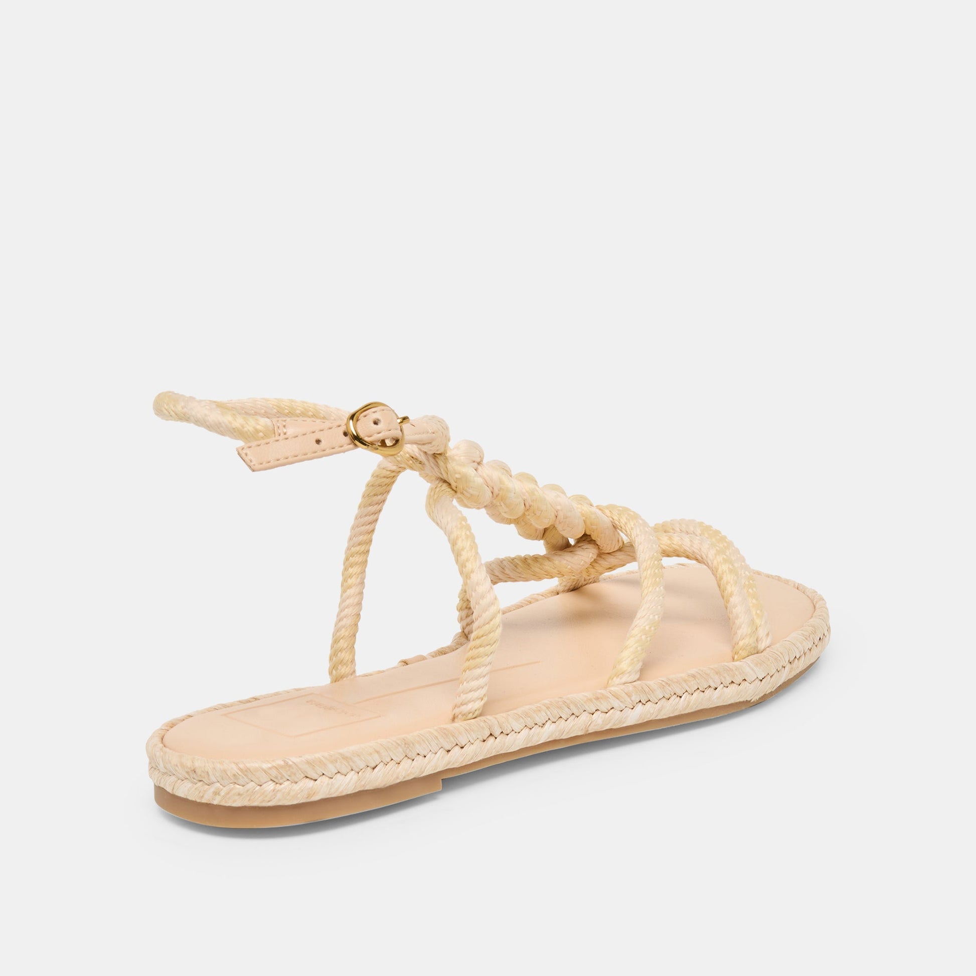 ELYANA Natural Multi Rope Raffia Strappy Sandals Dolce Vita Online