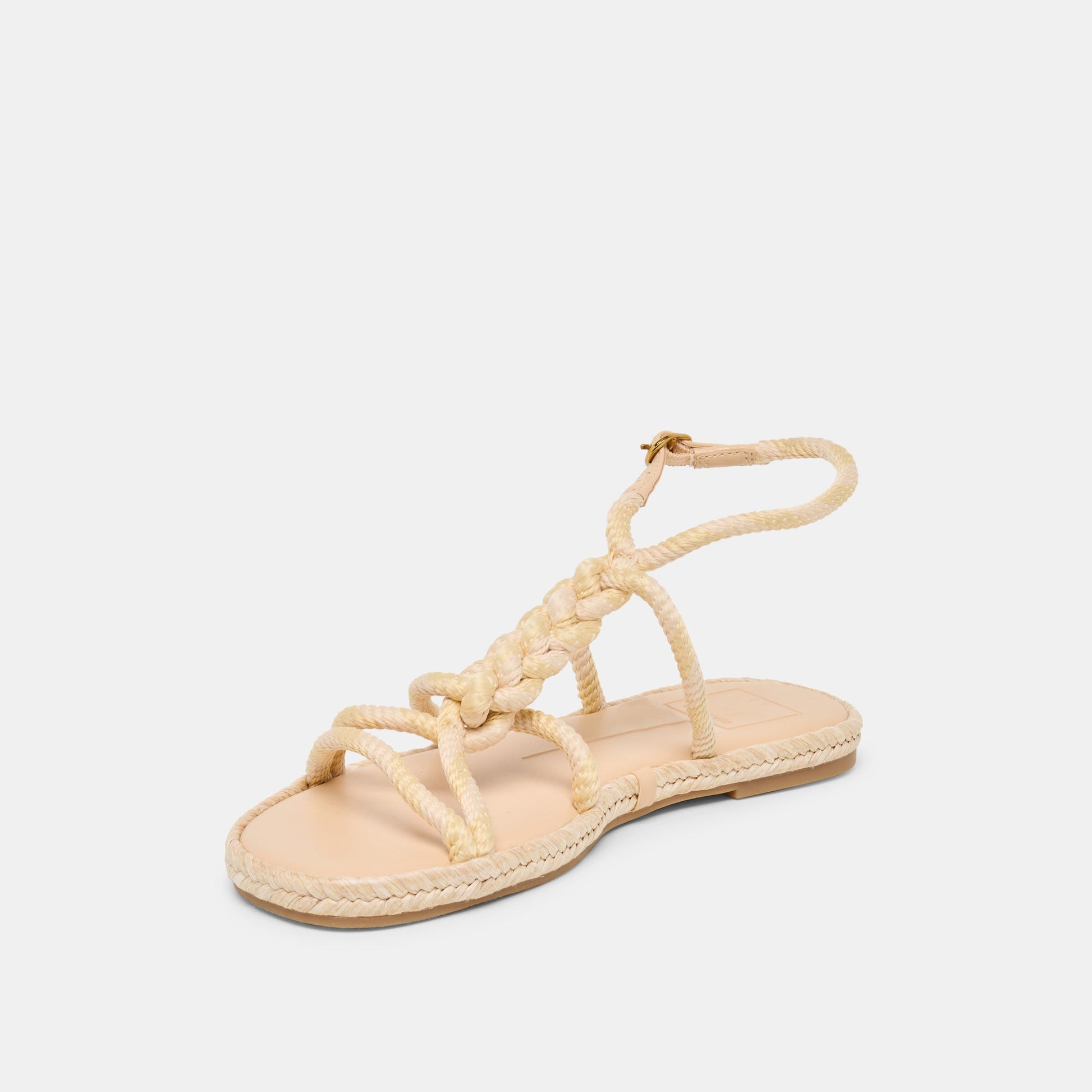 ELYANA Natural Multi Rope Raffia Strappy Sandals Dolce Vita Online