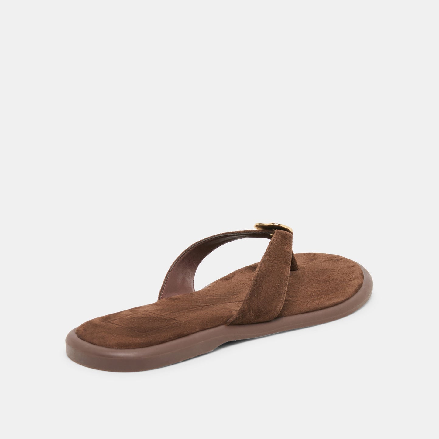 Jaina Dk Brown Suede Sandals Dolce Vita Sale
