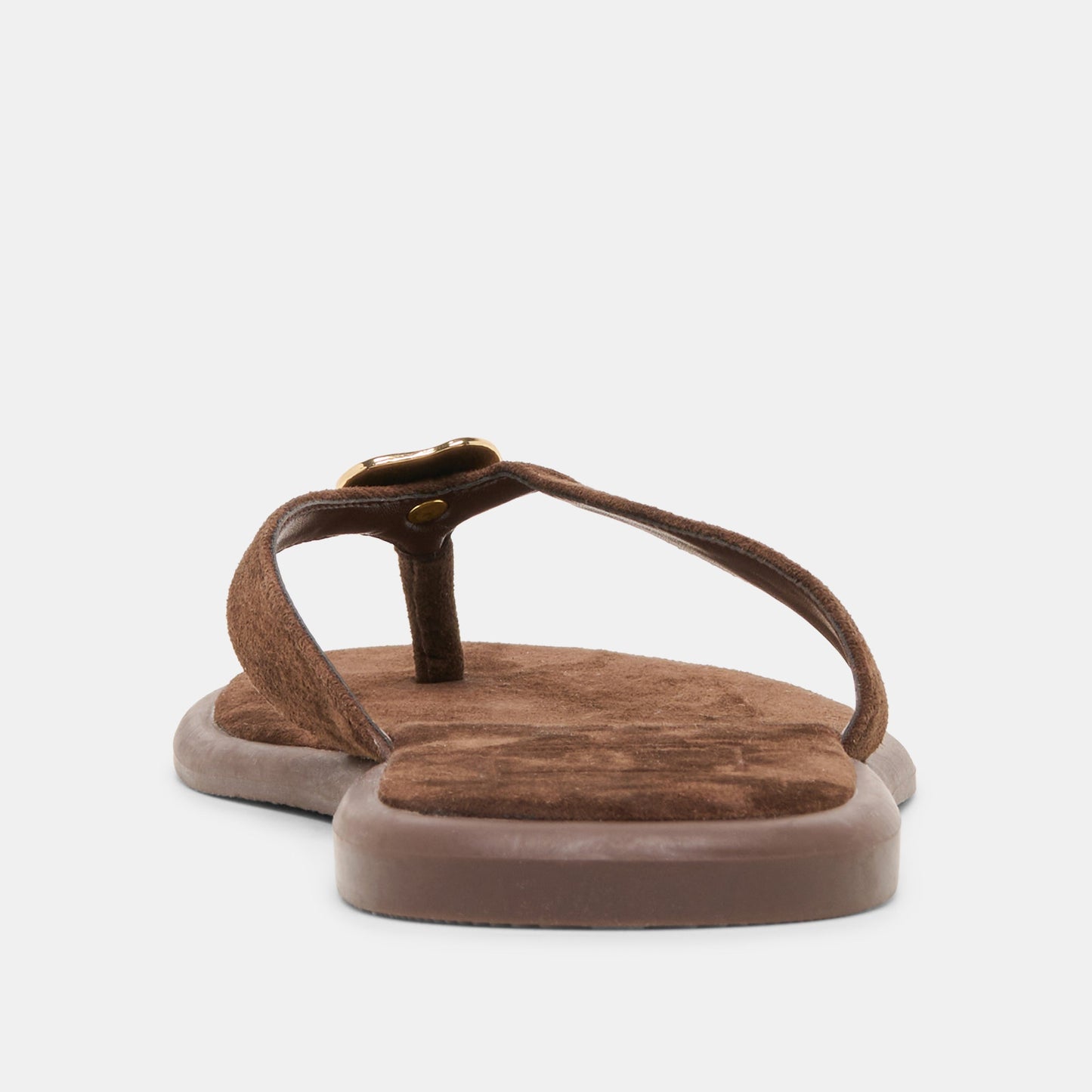 Jaina Dk Brown Suede Sandals Dolce Vita Sale