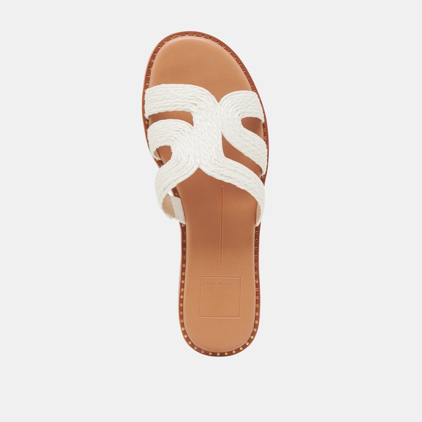 EMON WIDE SANDALS WHITE RAFFIA
 – Dolce Vita Dolce Vita Outlet