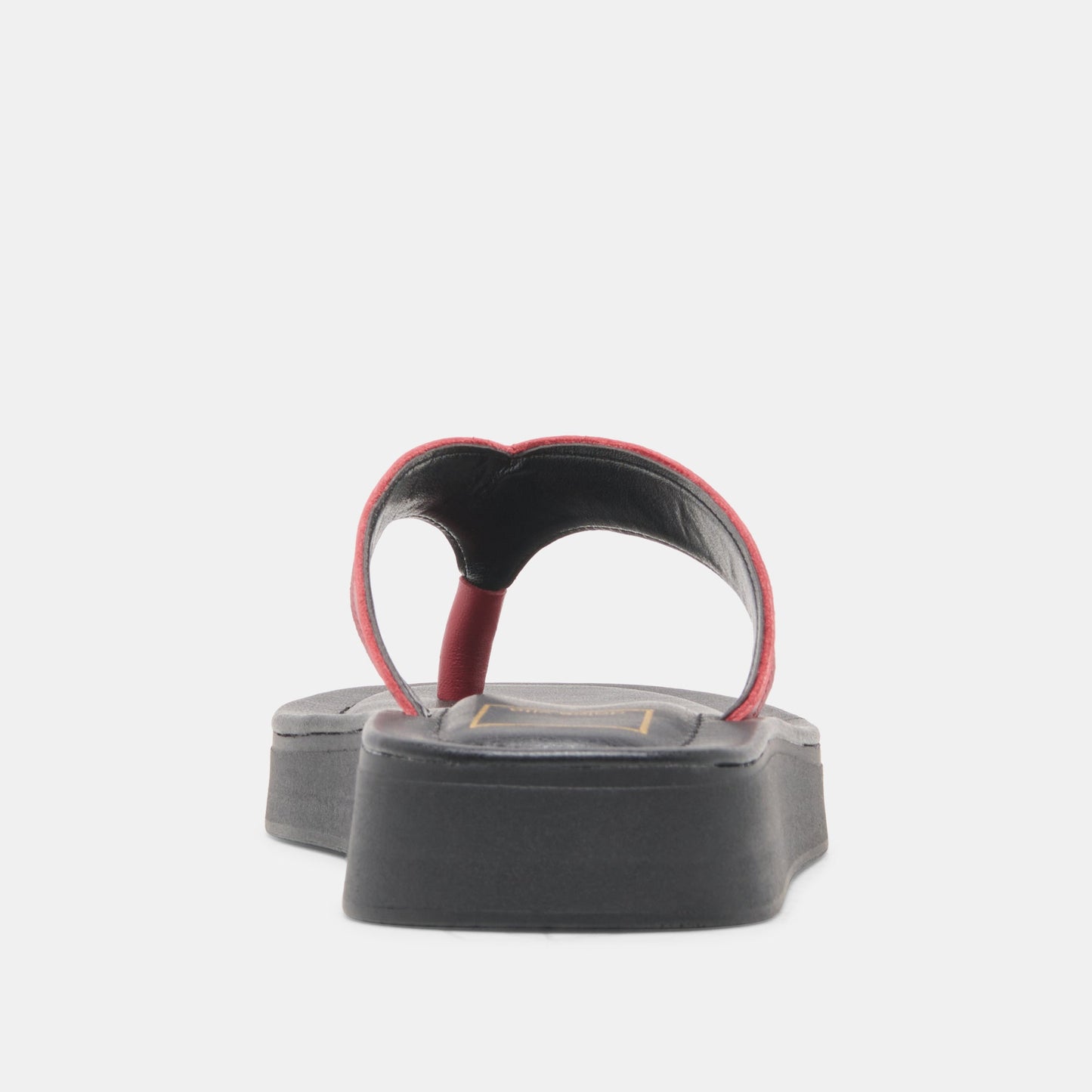 BLAYZE Red Leather Platform Flip-Flop Sandals Dolce Vita us