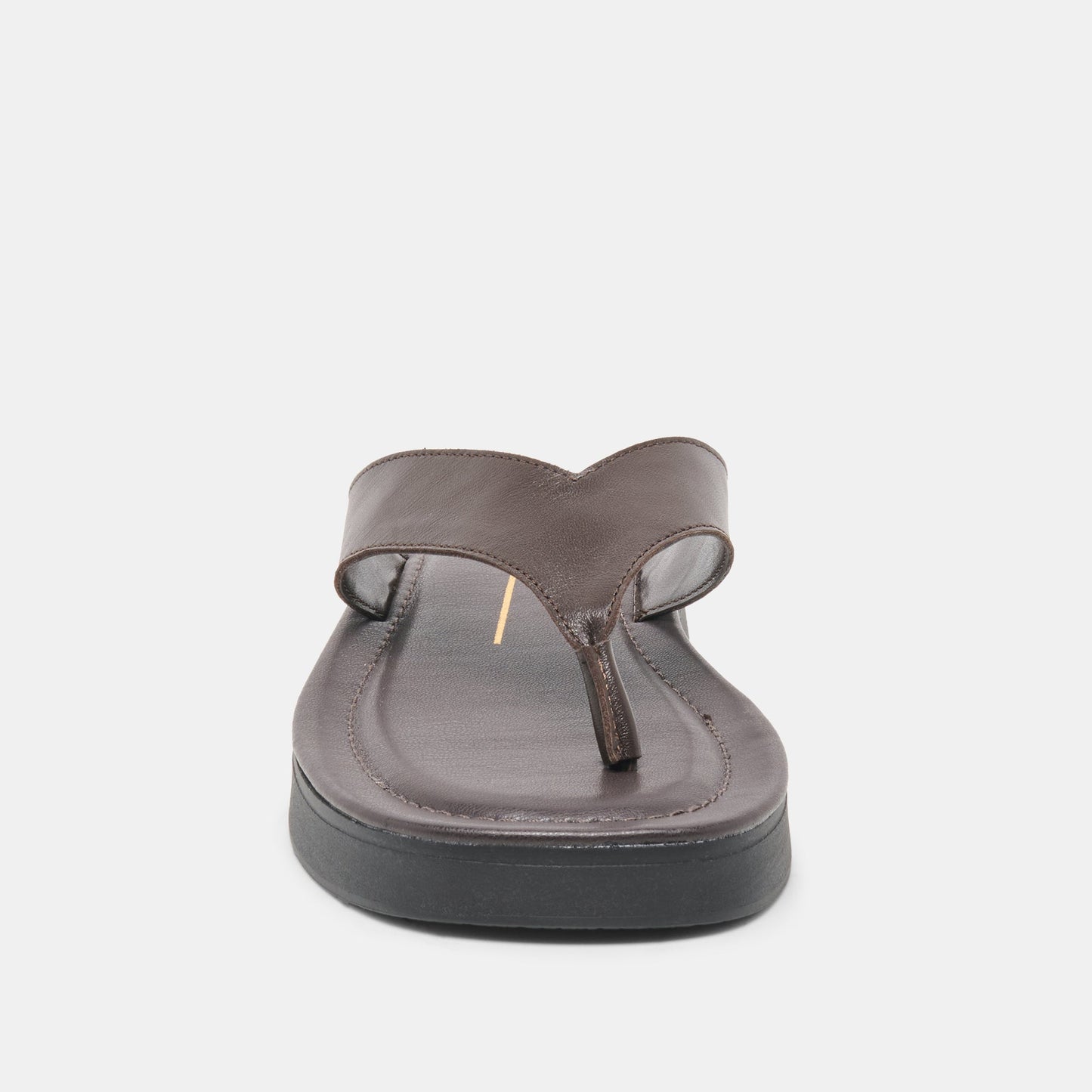 BLAYZE Dk Chocolate Leather Platform Flip-Flop Sandals Dolce Vita Sale