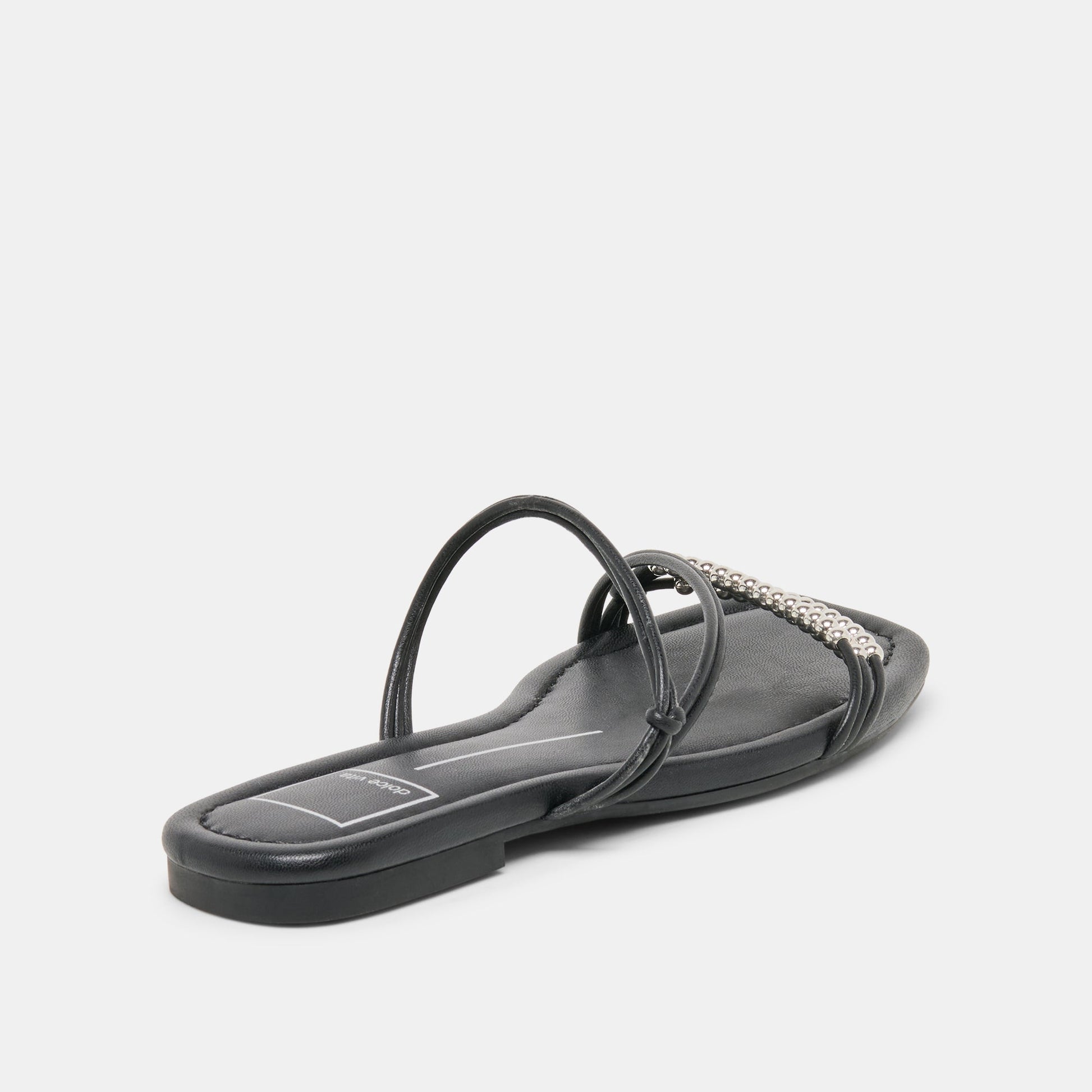 LYNDEE BEAD Black Stella Strappy Open-Toe Sandals Dolce Vita Outlet