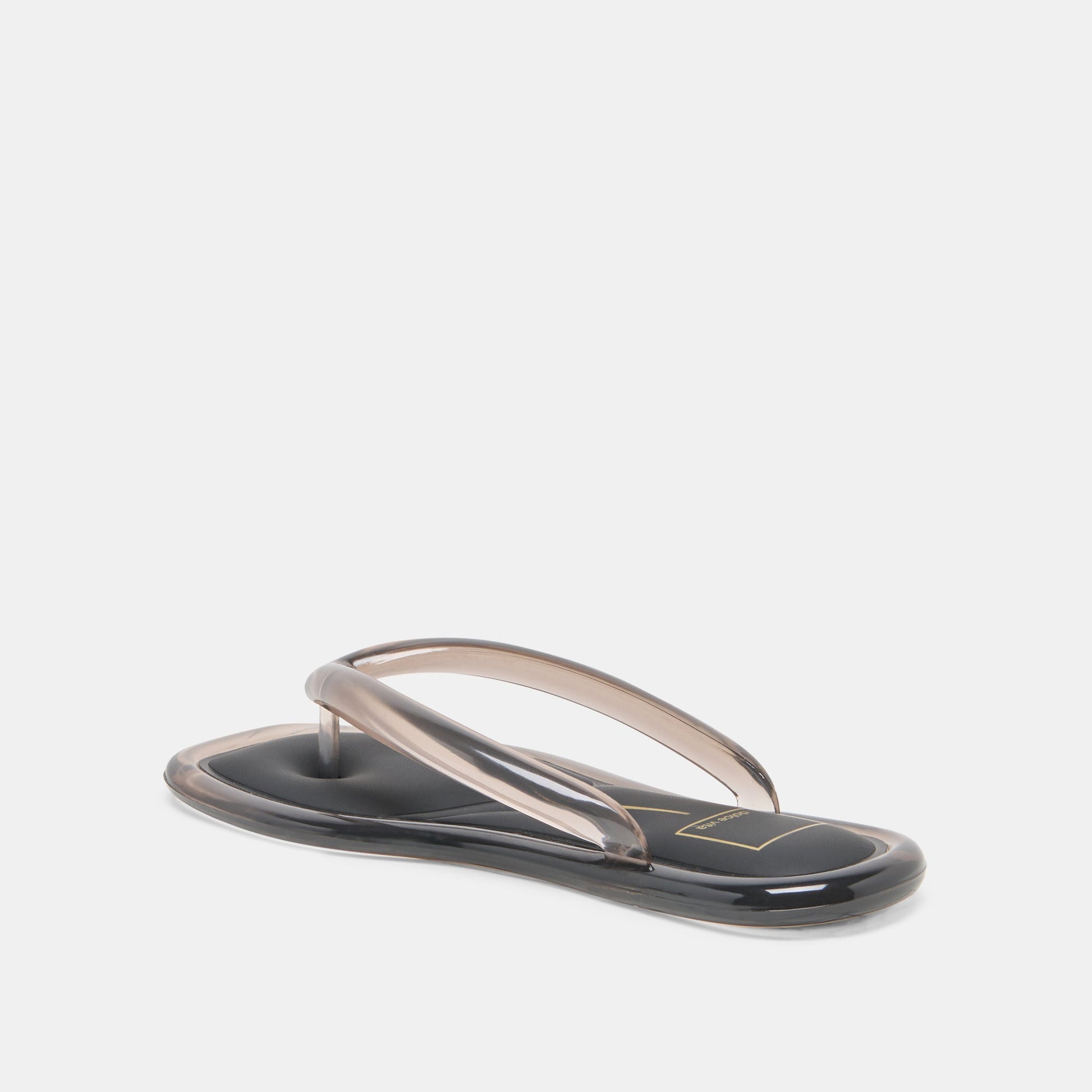 JOZEY Black Jelly Flip-Flop Sandals Dolce Vita us