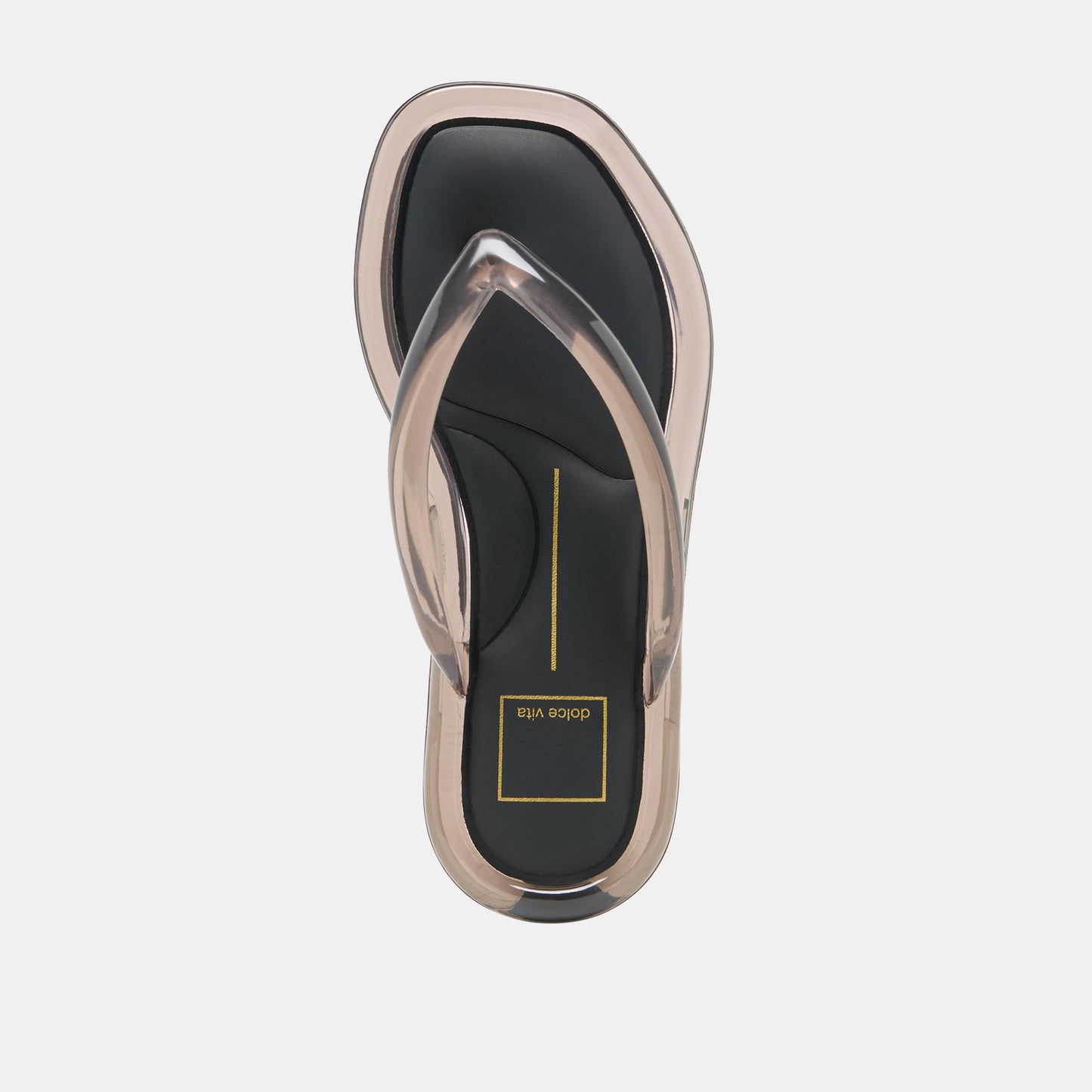 JOZEY Black Jelly Flip-Flop Sandals Dolce Vita us