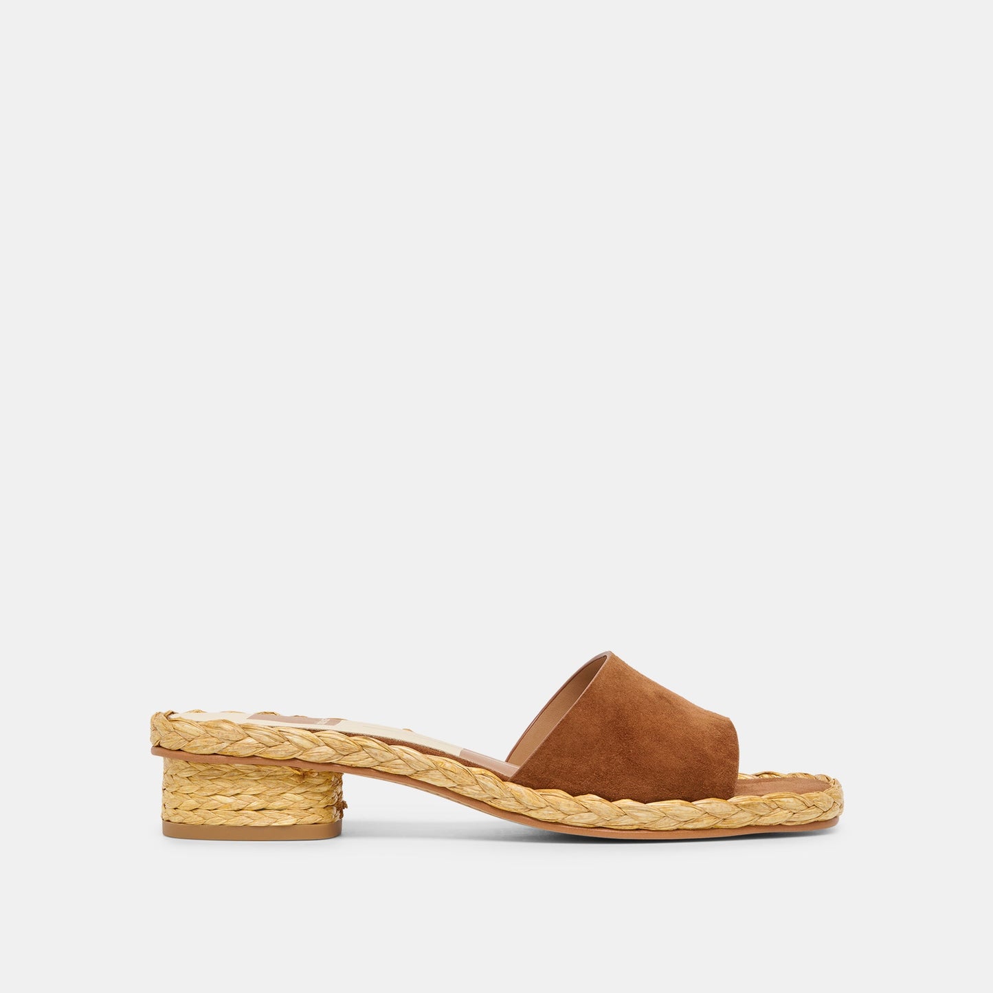 Dixi Wide Brown Suede Sandals Dolce Vita Sale