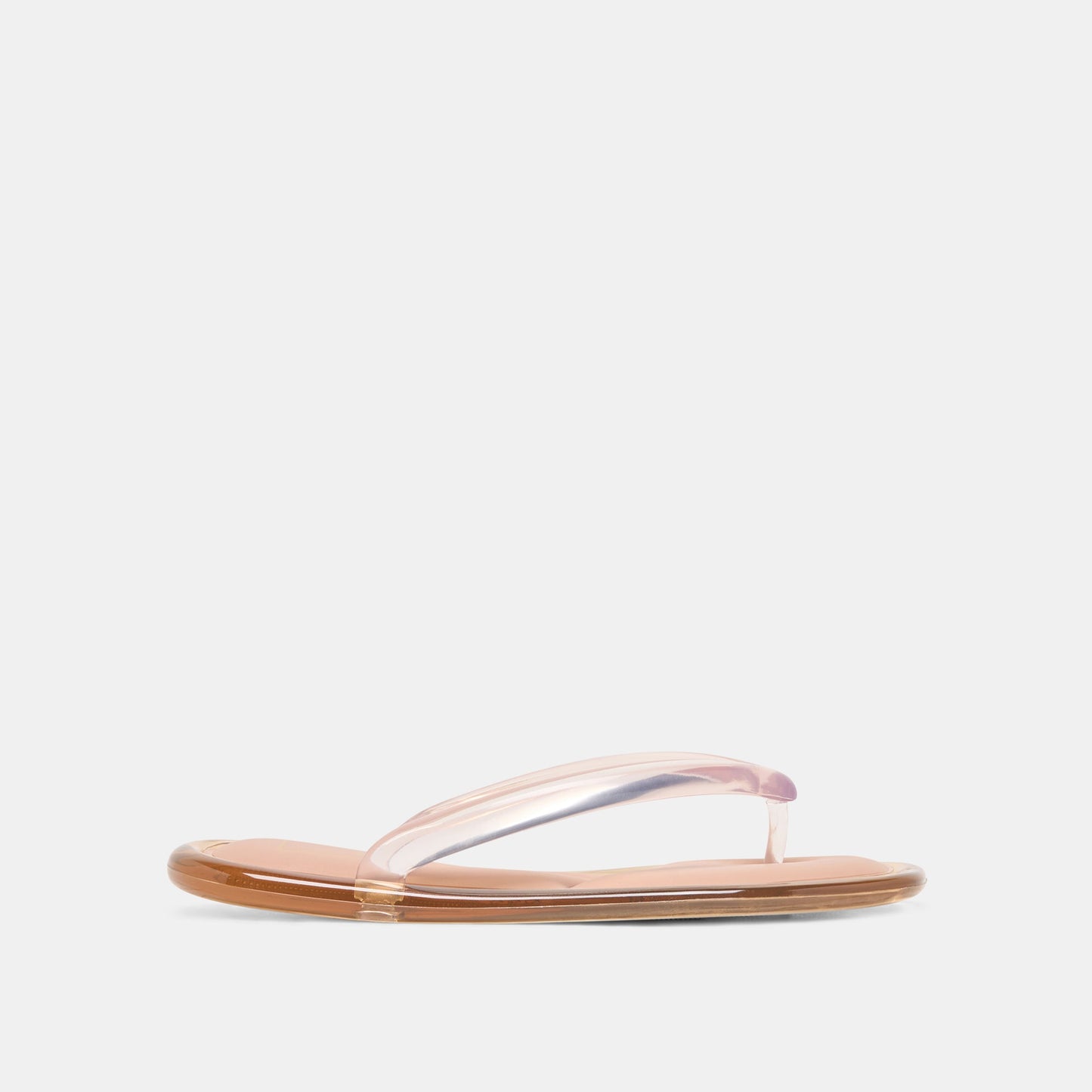 JOZEY Mocha Jelly Flip-Flop Sandals Dolce Vita For sale