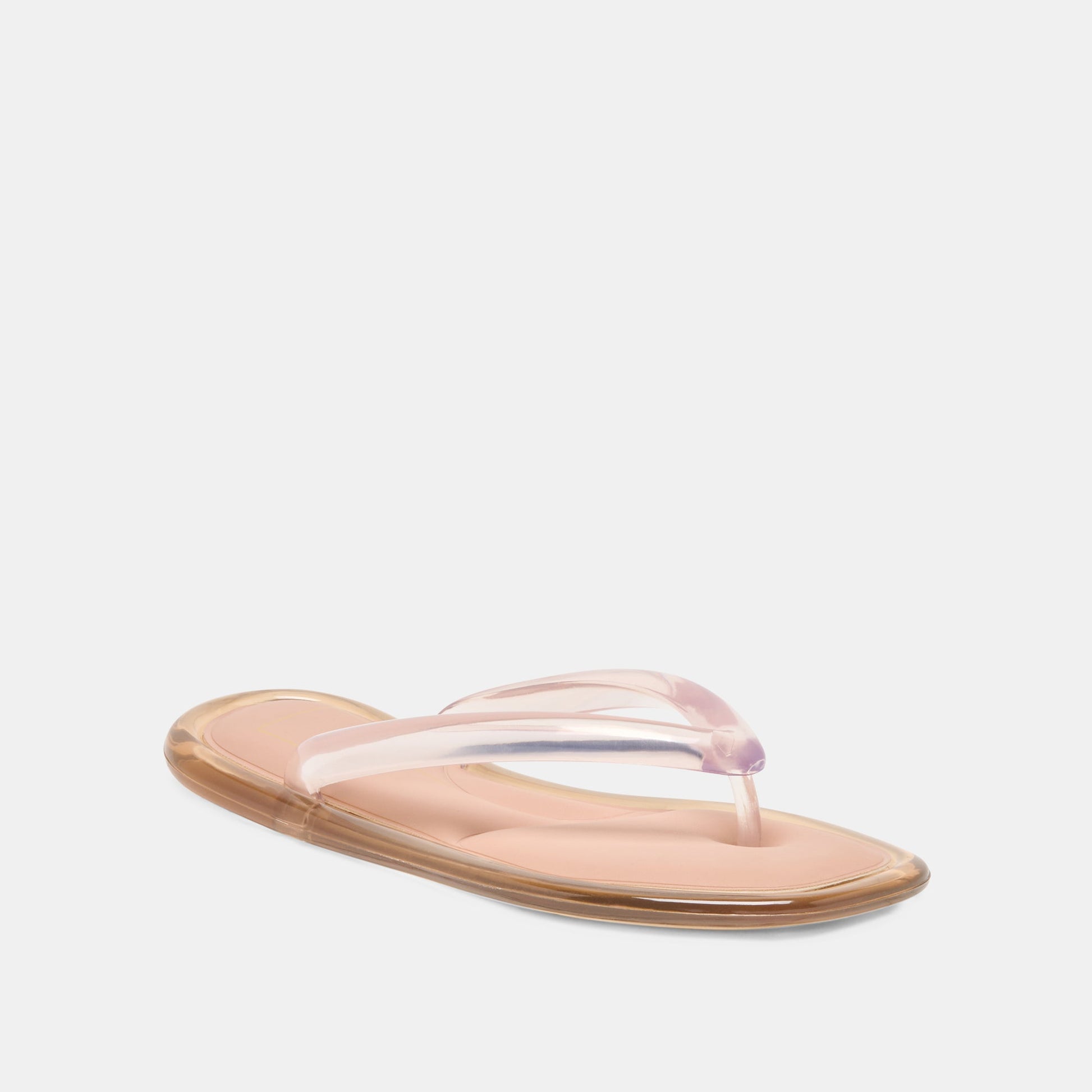 JOZEY Mocha Jelly Flip-Flop Sandals Dolce Vita For sale